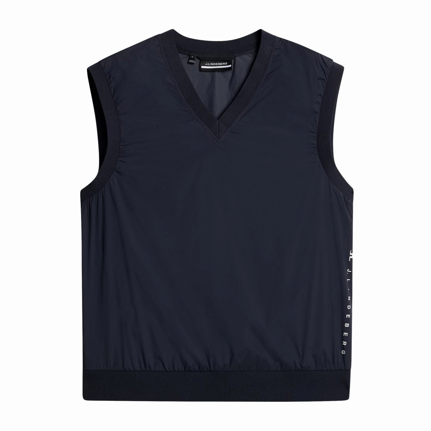 J.Lindeberg Men's Hybrid Vest Windbreaker - JL NAVY J.Lindeberg men's golf clothing