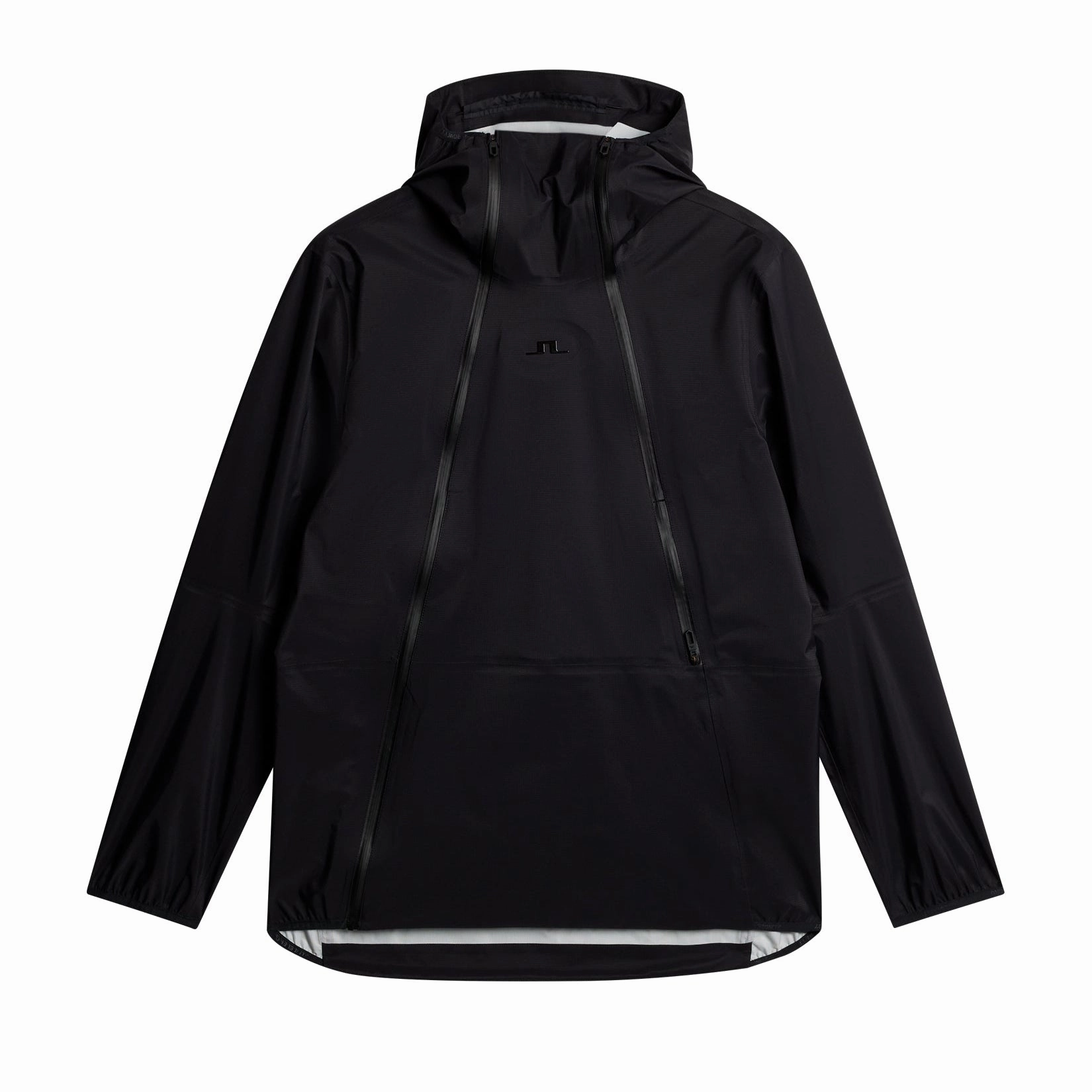 J.Lindeberg Men's Isan Pro Pack Print Jacket - BLACK J.Lindeberg men's golf clothing