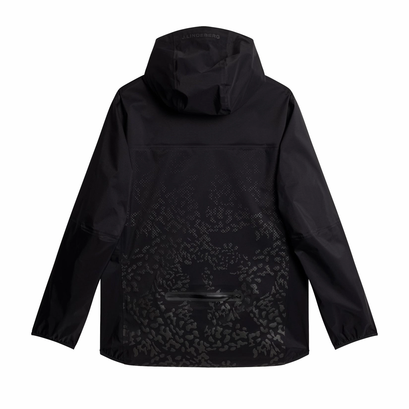 J.Lindeberg Men's Isan Pro Pack Print Jacket - BLACK J.Lindeberg Men's Apparel