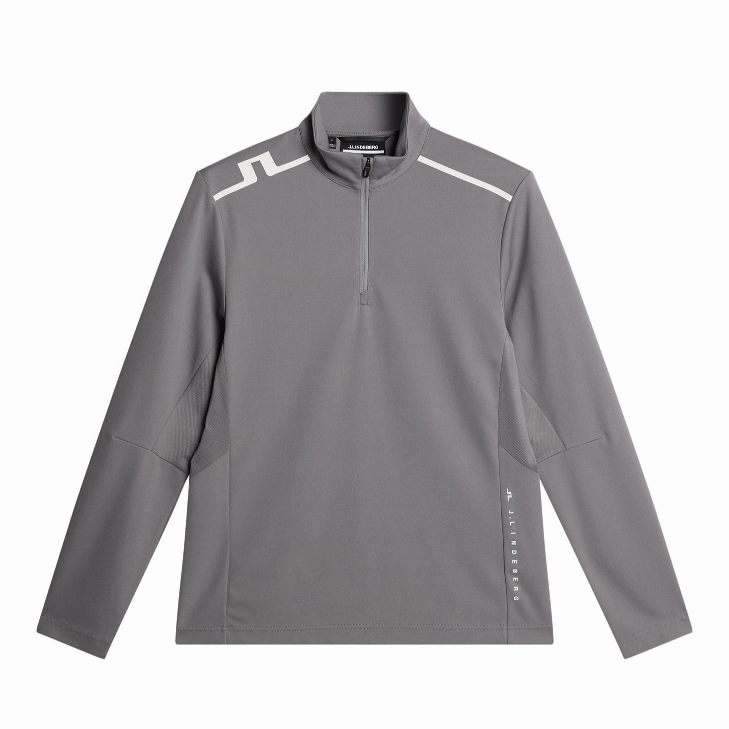 J.Lindeberg Men's Leon Quarter Zip Mid Layer - NIGHT OWL J.Lindeberg men's golf clothing
