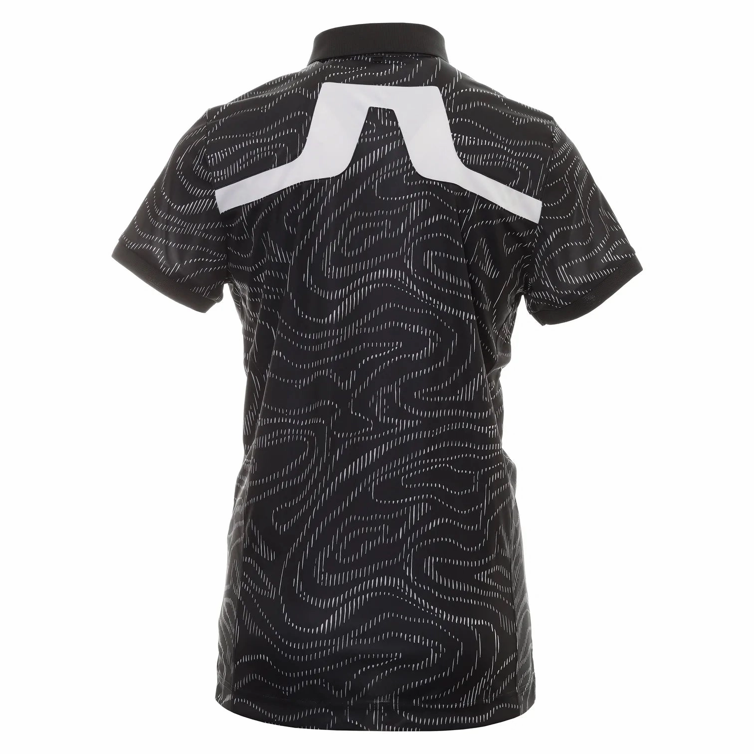 J.Lindeberg Men's Regular Fit KV Print - BLACK SPIRAL CAMO J.Lindeberg Men's Apparel