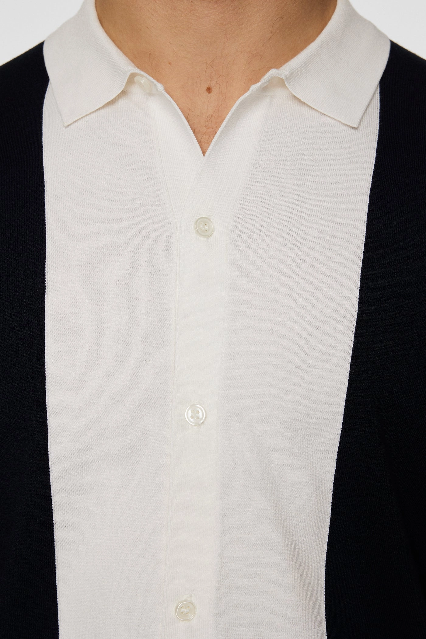 J.Lindeberg Men's Rue Knitted Polo - JL NAVY J.Lindeberg Men's Apparel