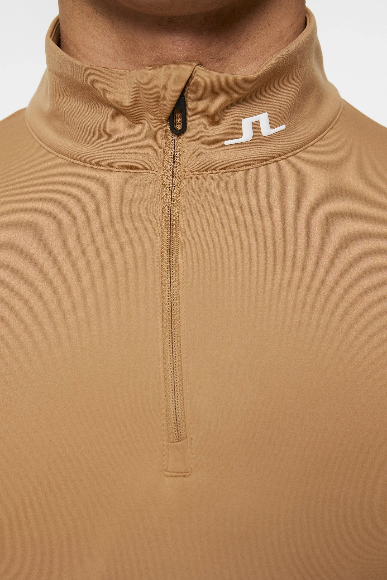 J.Lindeberg Men's Tour Tech Mid Layer - TIGERS EYE J.Lindeberg Men's Apparel