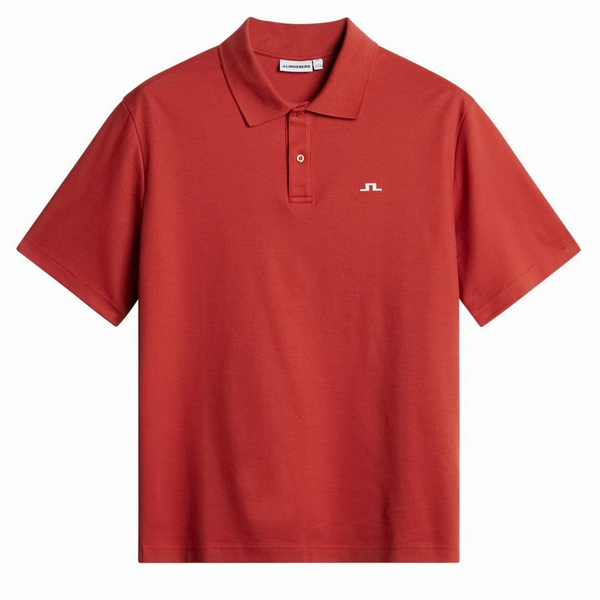J.Lindeberg Men's TROND ORGANIC COTTON POLO - BOSSA NOVA J.Lindeberg men's golf clothing