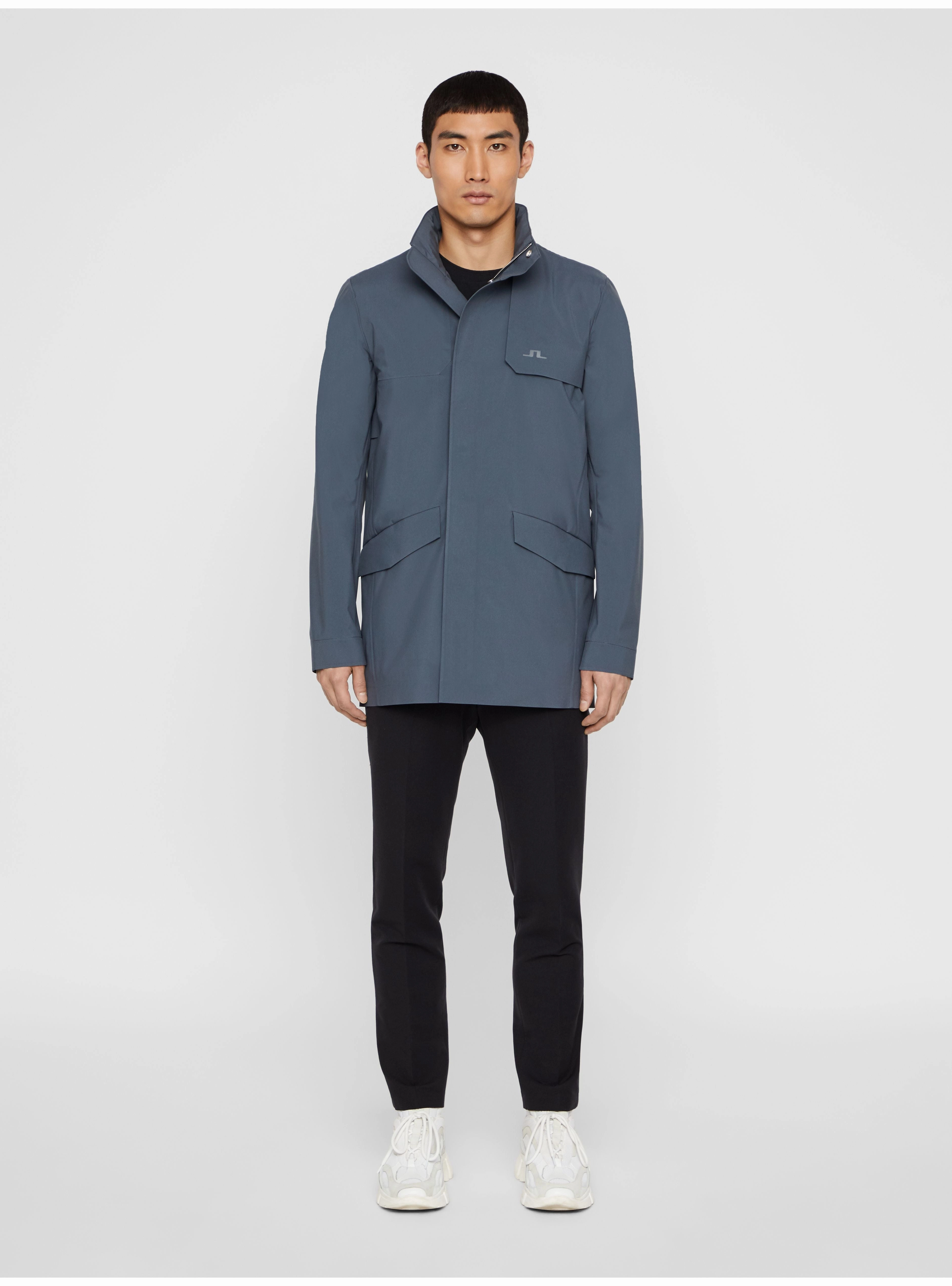 J.Lindeberg Mens Alph 3L Mech Stretch Jacket - DARK GREY J.Lindeberg Men's Apparel