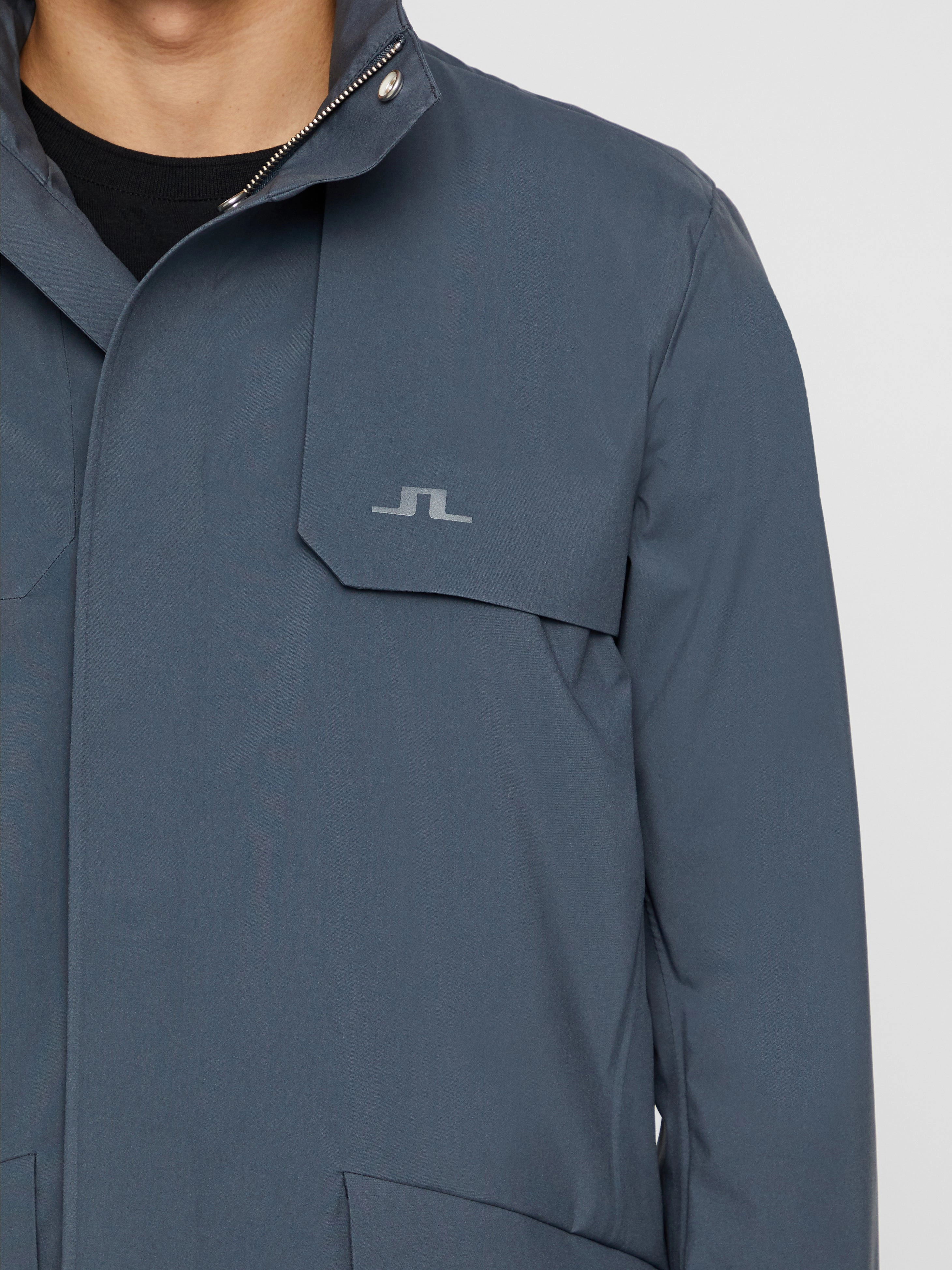 J.Lindeberg Mens Alph 3L Mech Stretch Jacket - DARK GREY J.Lindeberg Men's Apparel