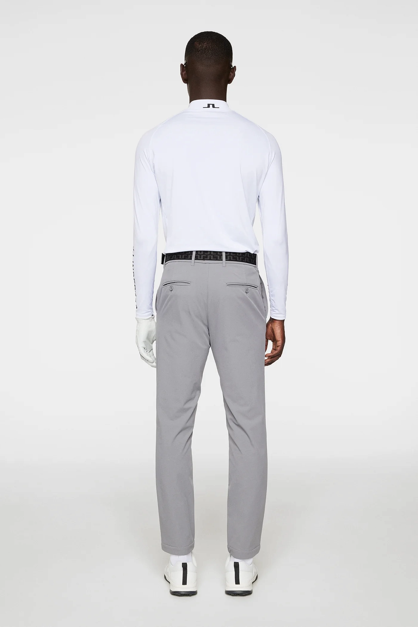 J.Lindeberg Mens Axil Fleece Twill Pant - NIGHT OWL J.Lindeberg Men's Apparel