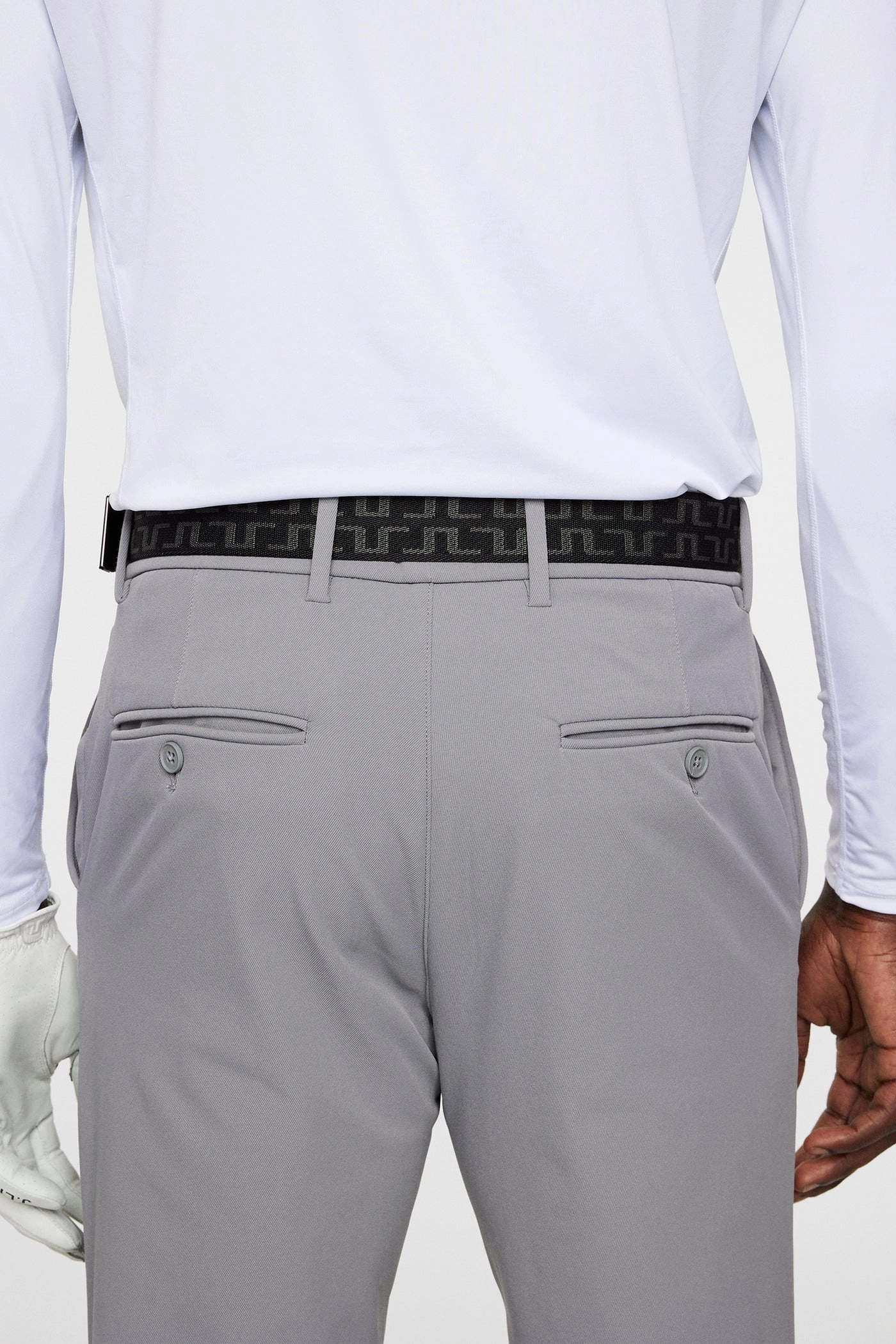 J.Lindeberg Mens Axil Fleece Twill Pant - NIGHT OWL J.Lindeberg Men's Apparel