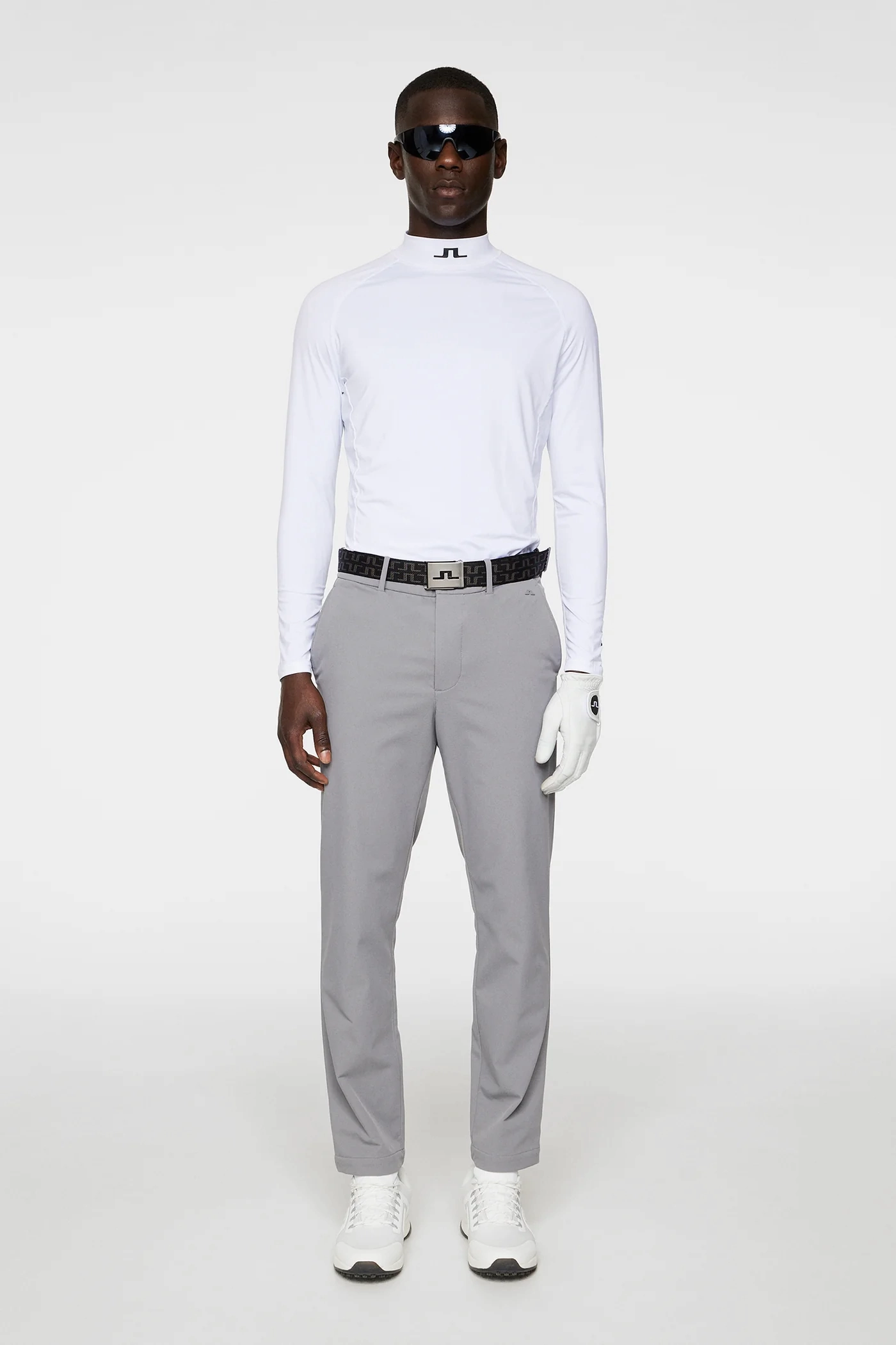 J.Lindeberg Mens Axil Fleece Twill Pant - NIGHT OWL J.Lindeberg Men's Apparel