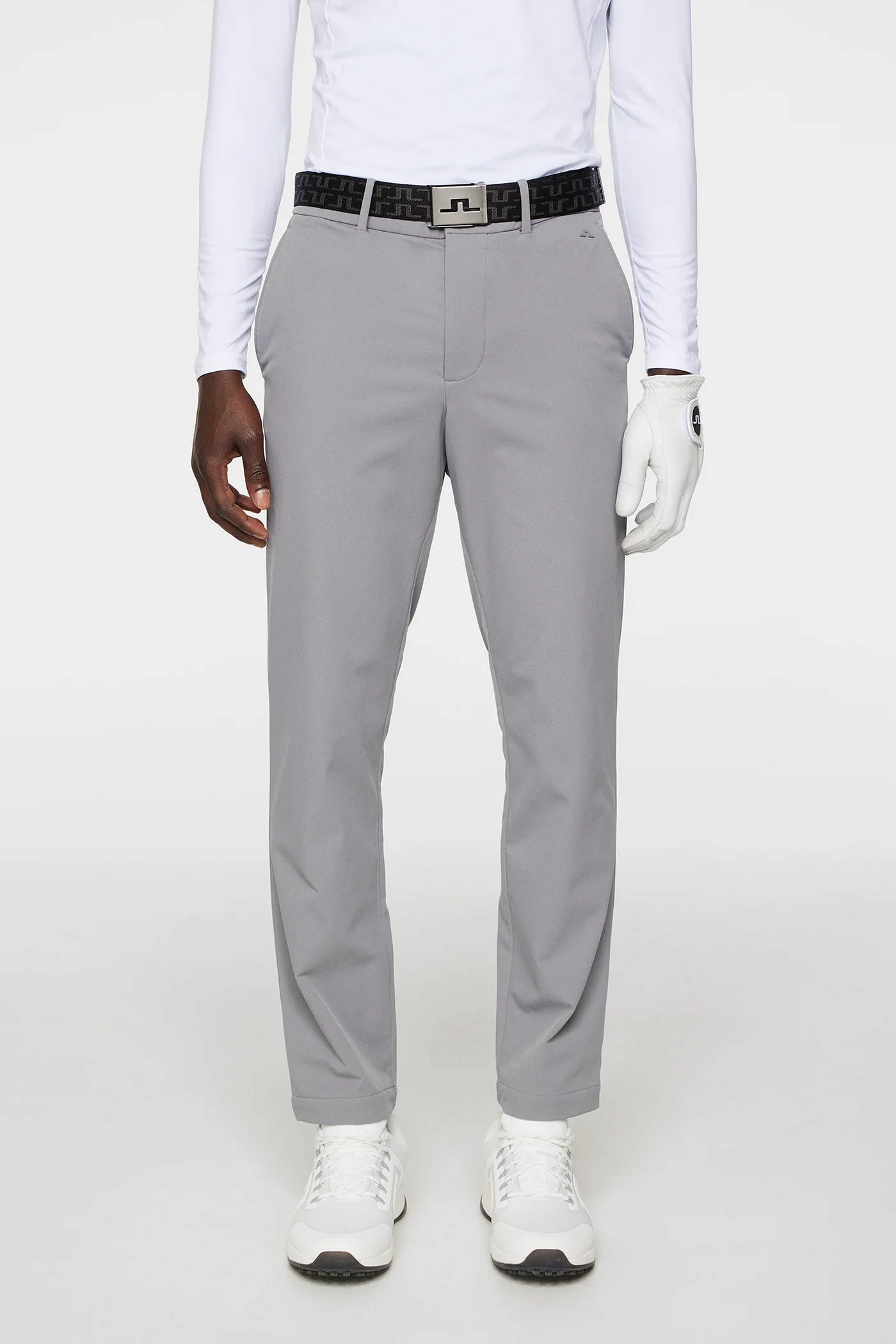 J.Lindeberg Mens Axil Fleece Twill Pant - NIGHT OWL J.Lindeberg Men's Apparel