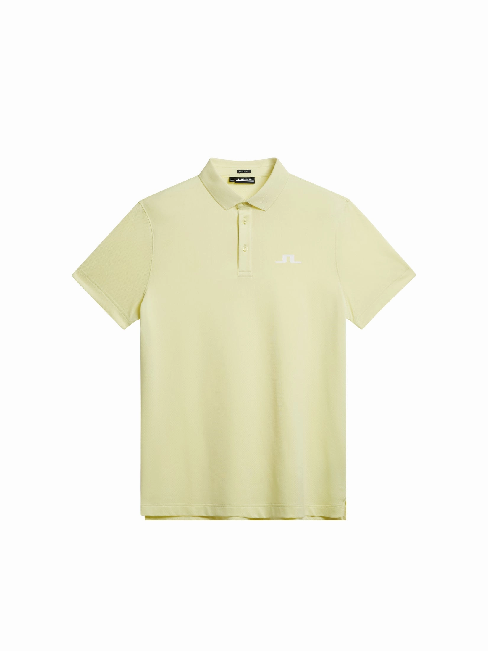 J.Lindeberg Mens Bridge Regular Fit Polo - WAX YELLOW J.Lindeberg Men's Apparel