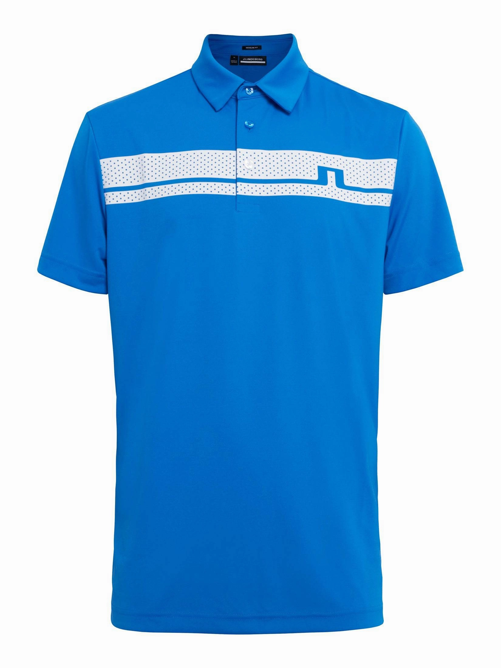 J.Lindeberg Mens Clark Regular Fit Golf Polo - SKYDIVER J.Lindeberg men's golf clothing