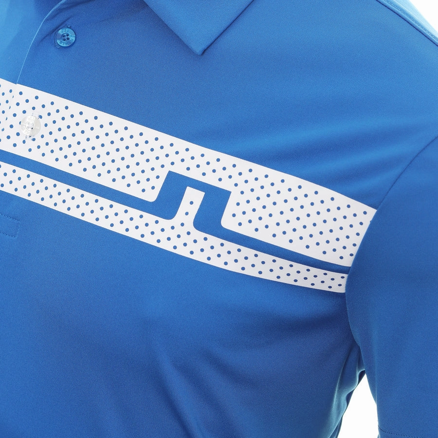 J.Lindeberg Mens Clark Regular Fit Golf Polo - SKYDIVER J.Lindeberg Men's Apparel