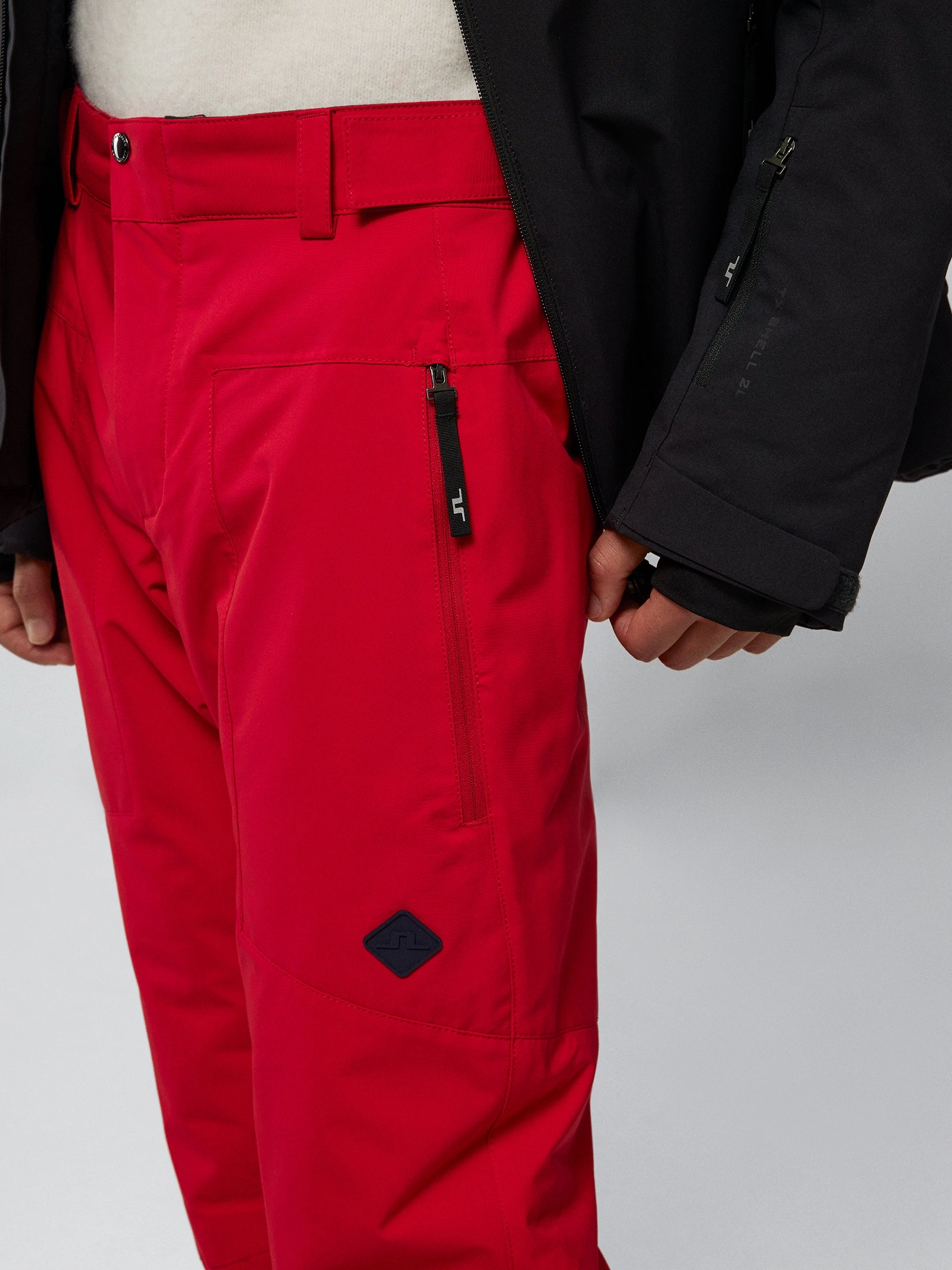 J.Lindeberg Mens Clarke Ski Pant - Barbados Cherry J.Lindeberg Men's Apparel