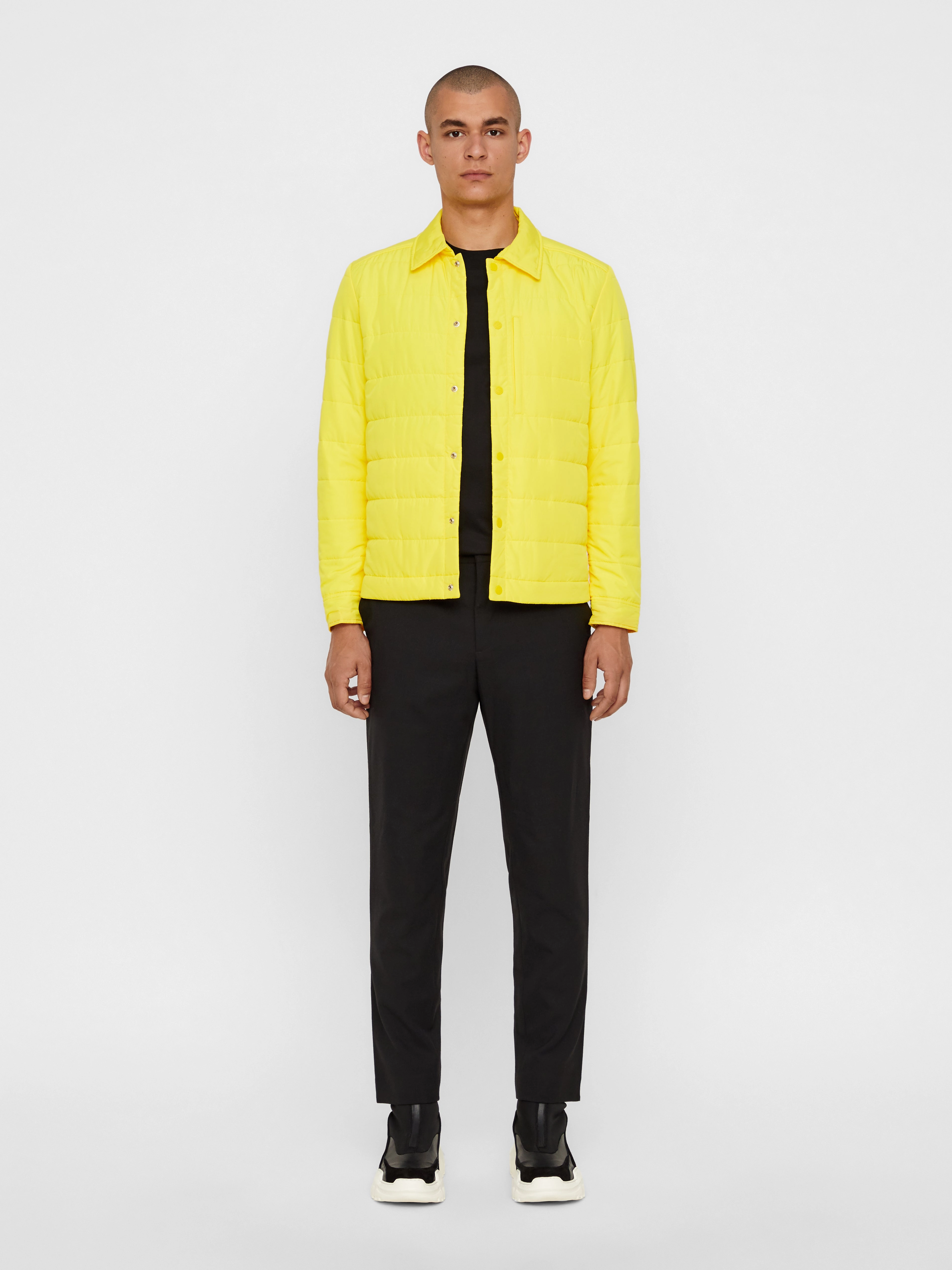 J.Lindeberg Mens Dolph Gravity PRIMALOFT Jacket - SUN YELLOW J.Lindeberg Men's Apparel
