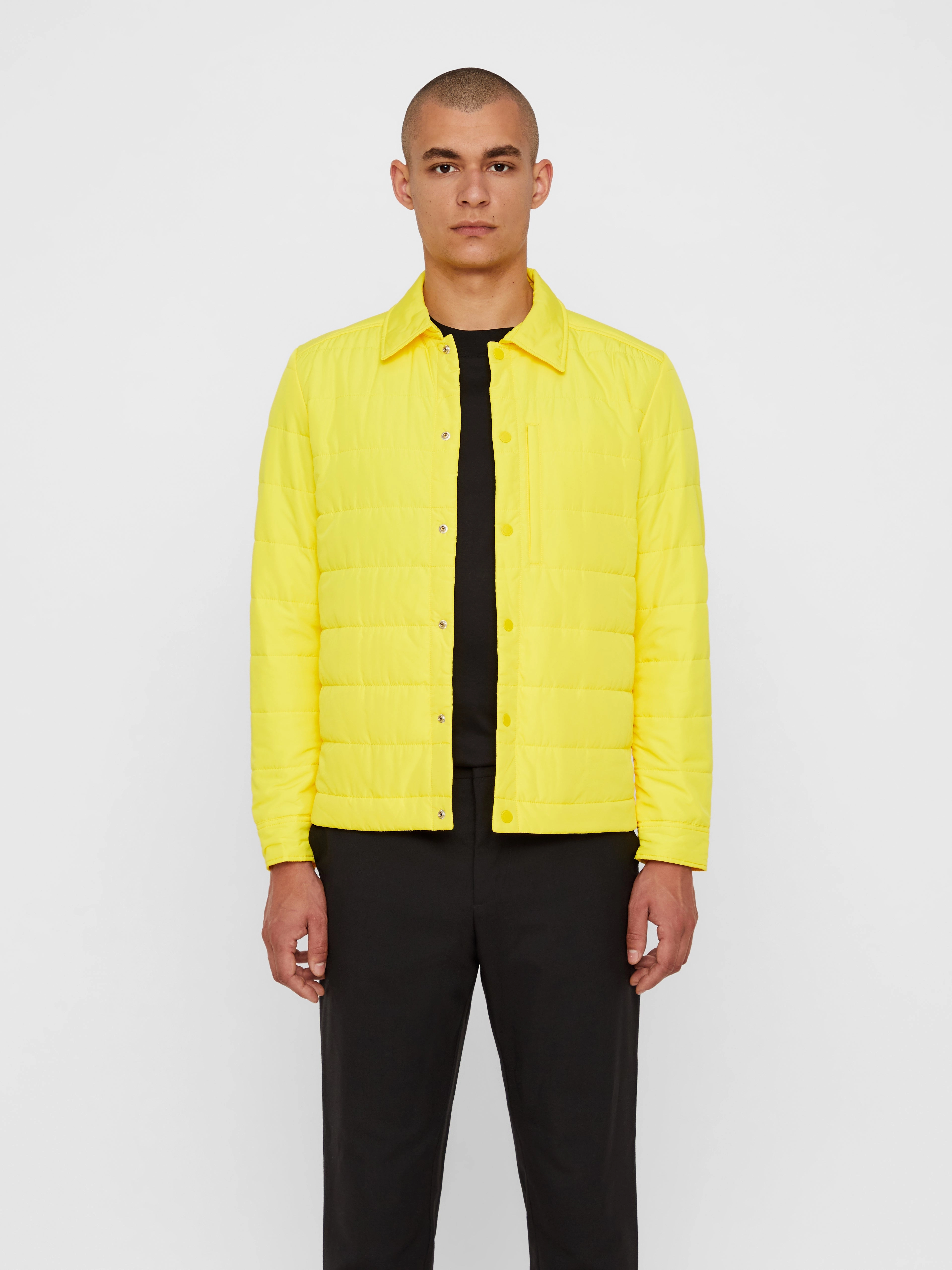 J.Lindeberg Mens Dolph Gravity PRIMALOFT Jacket - SUN YELLOW J.Lindeberg Men's Apparel