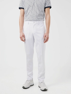 J.Lindeberg Mens Elof Golf Pants - WHITE J.Lindeberg men's golf clothing
