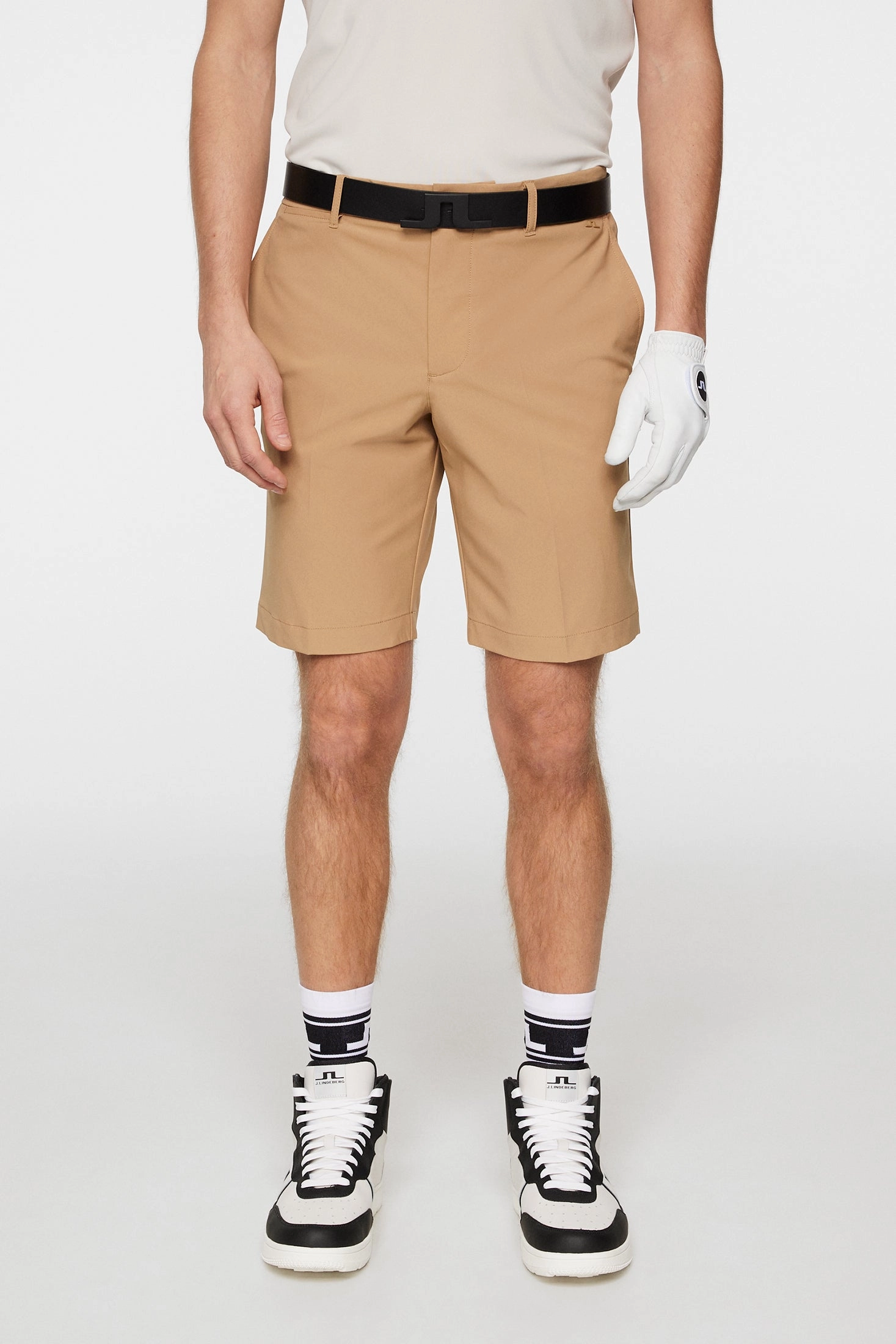 J.Lindeberg Mens Eloy Golf Shorts - TIGERS EYE J.Lindeberg Men's Apparel