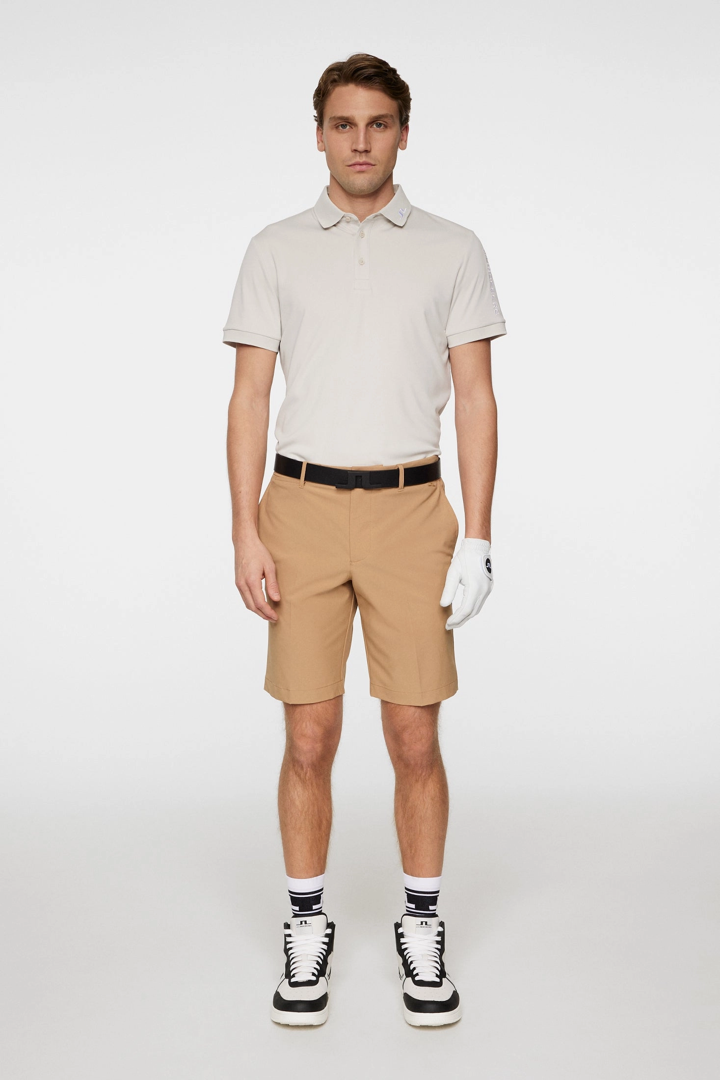 J.Lindeberg Mens Eloy Golf Shorts - TIGERS EYE J.Lindeberg Men's Apparel