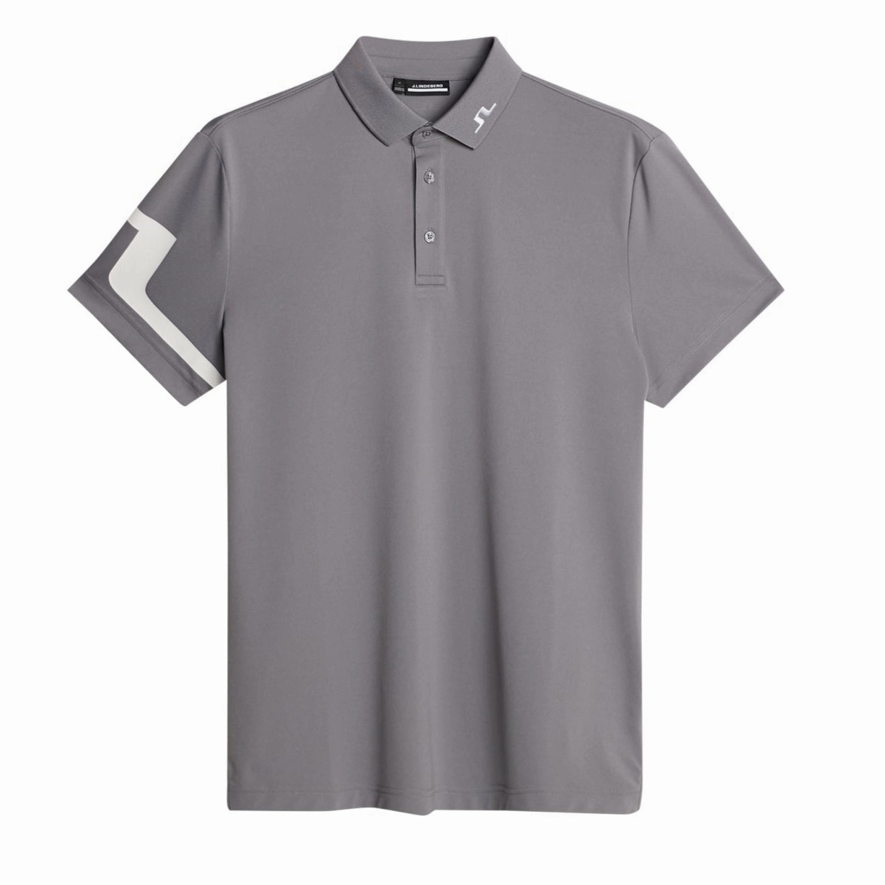 J.Lindeberg Mens HEATH Golf Polo - NIGHT OWL J.Lindeberg men's golf clothing