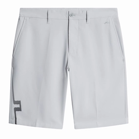 J.Lindeberg Mens Heath Golf Shorts - LIGHT GREY MELANGE J.Lindeberg men's golf clothing