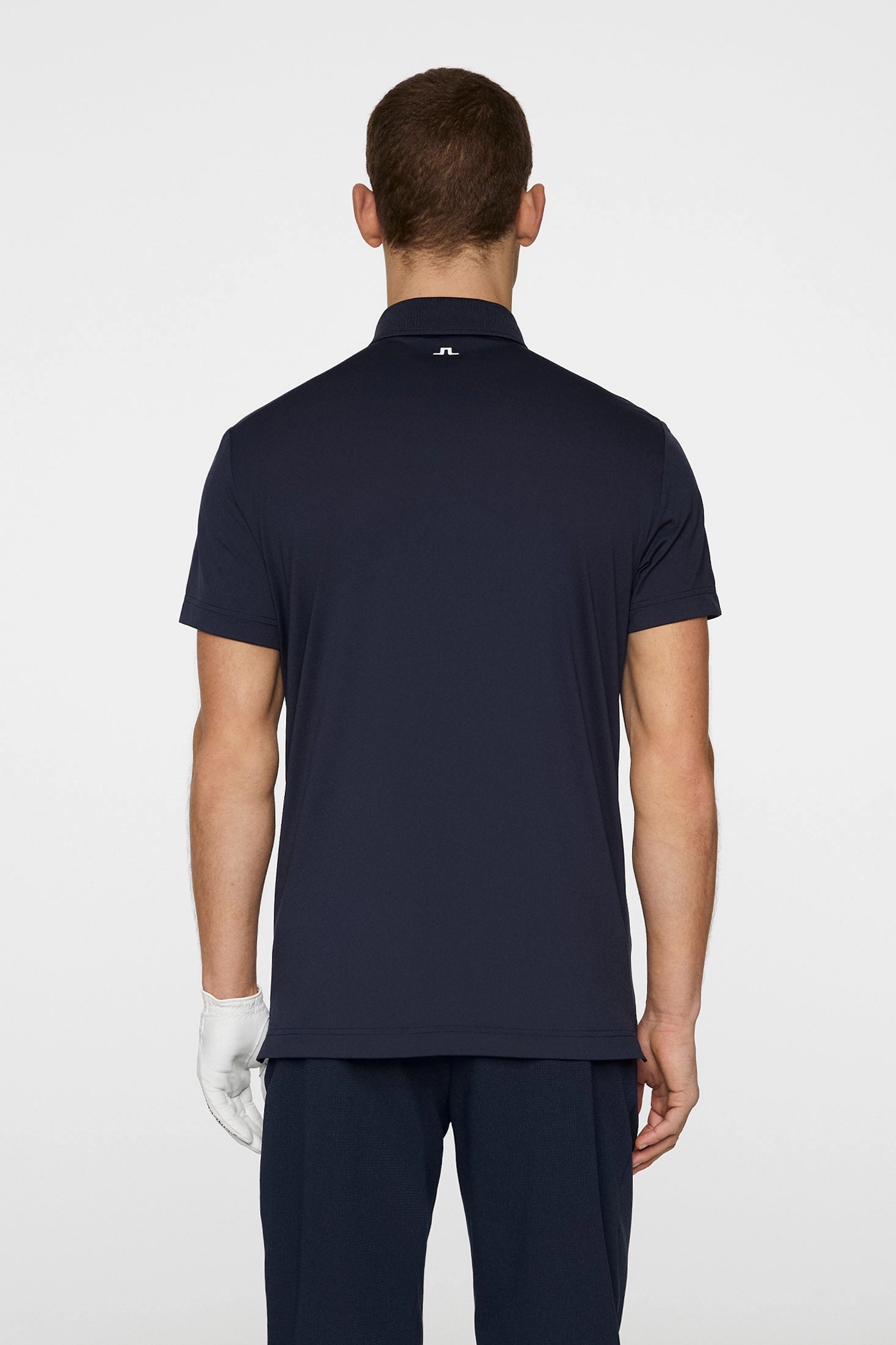 J.Lindeberg Mens Klas Golf Polo - JL NAVY J.Lindeberg Men's Apparel