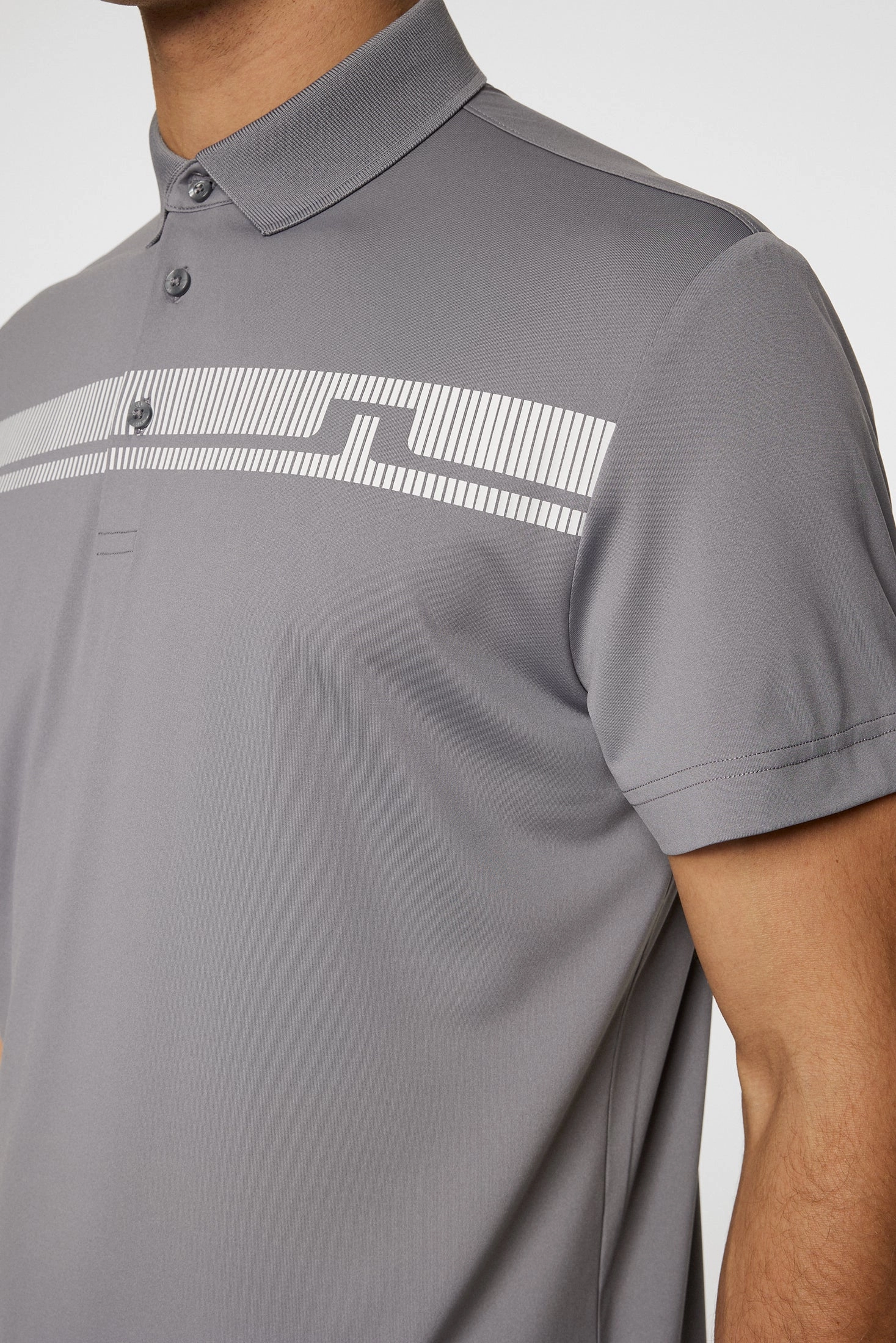 J.Lindeberg Mens Klas Golf Polo - NIGHT OWL J.Lindeberg Men's Apparel