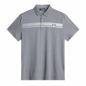 J.Lindeberg Mens Klas Golf Polo - NIGHT OWL J.Lindeberg men's golf clothing