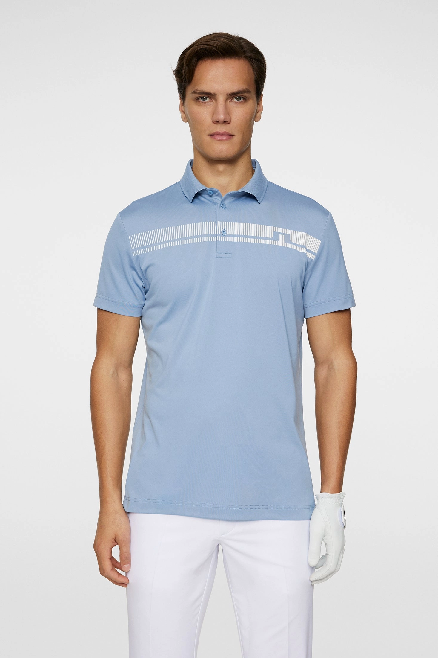 J.Lindeberg Mens Klas Golf Polo - RAIN WASHED J.Lindeberg Men's Apparel
