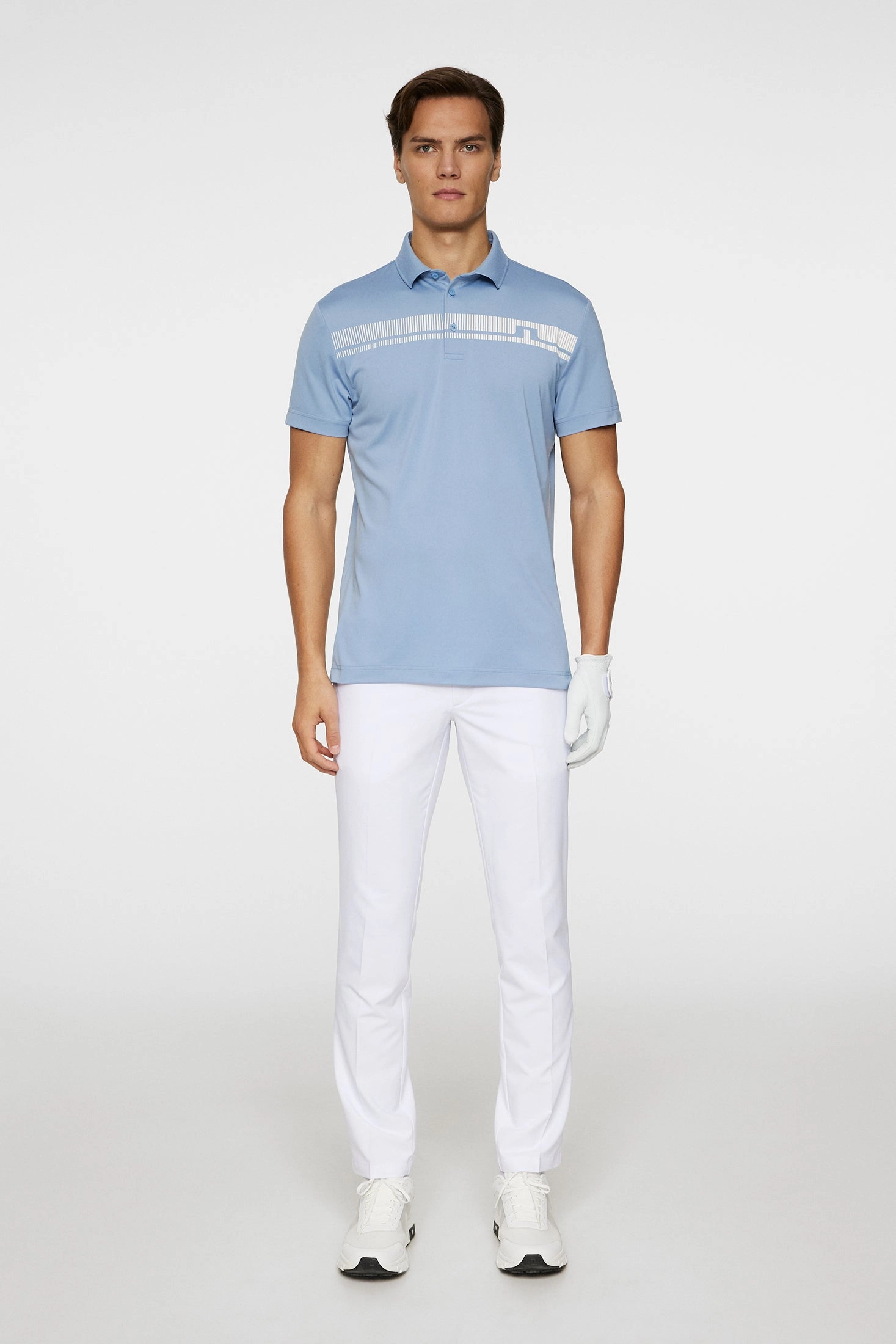 J.Lindeberg Mens Klas Golf Polo - RAIN WASHED J.Lindeberg Men's Apparel