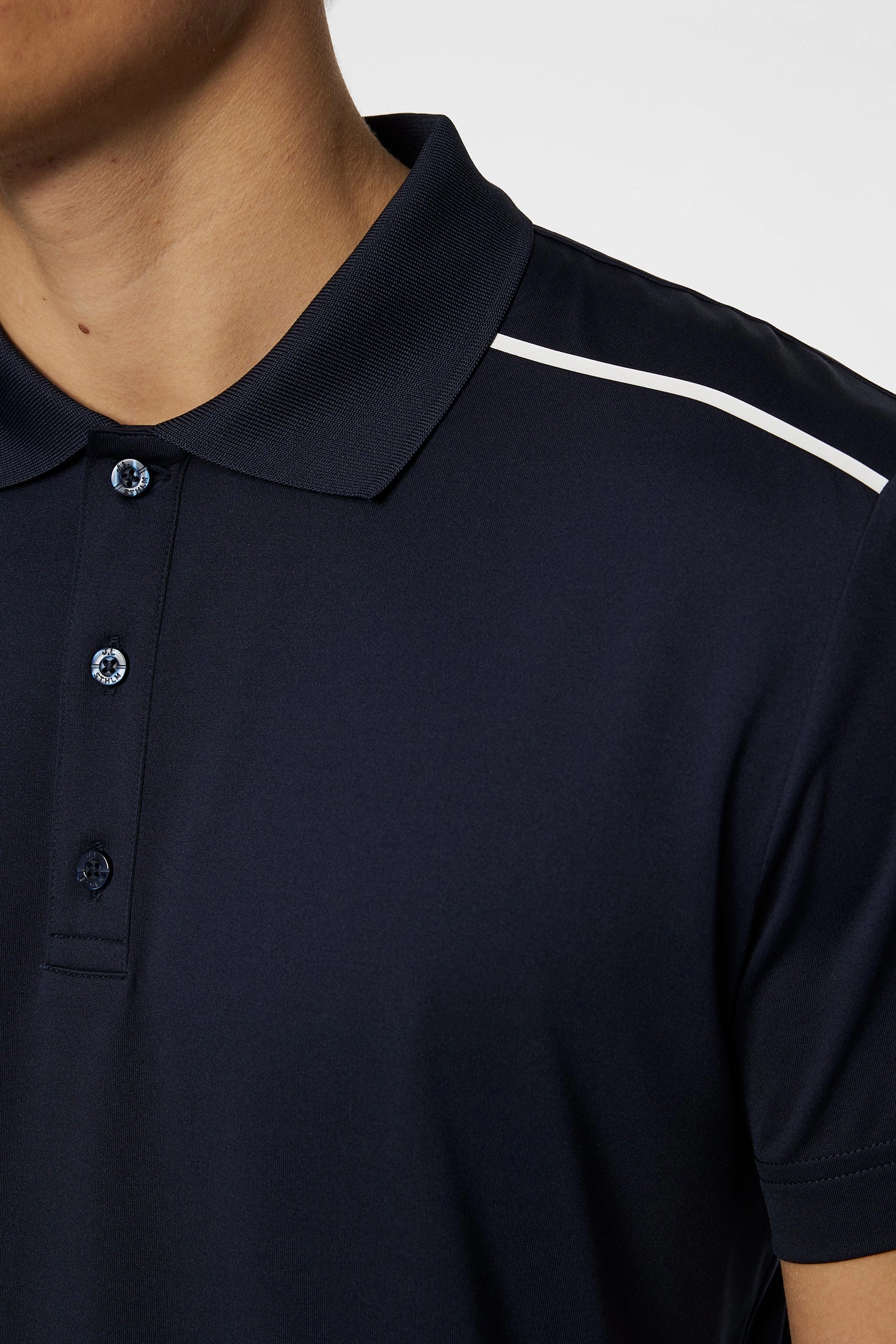 J.Lindeberg Mens LIONEL Polo - JL NAVY J.Lindeberg Men's Apparel