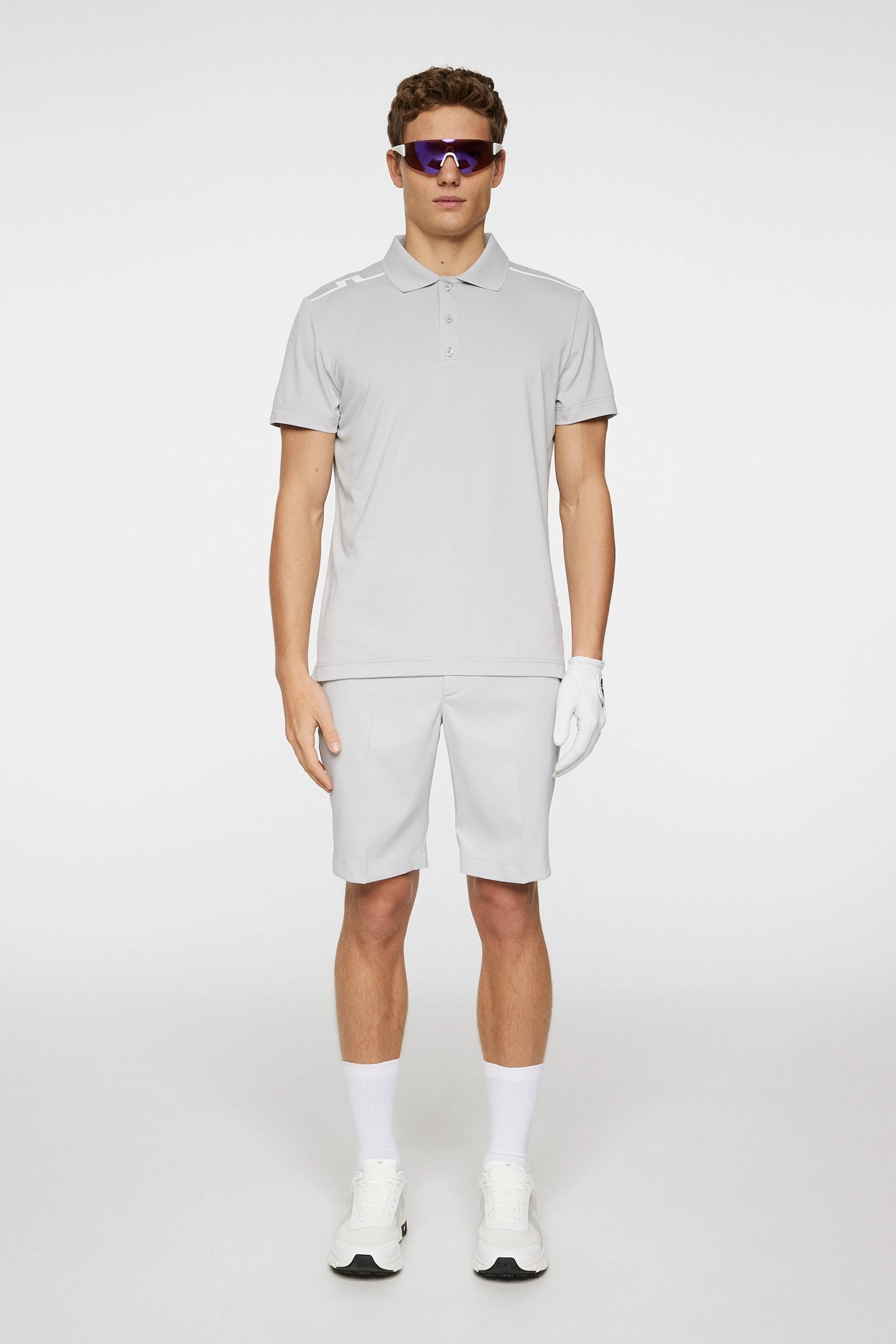 J.Lindeberg Mens LIONEL Polo - NIGHT OWL J.Lindeberg Men's Apparel