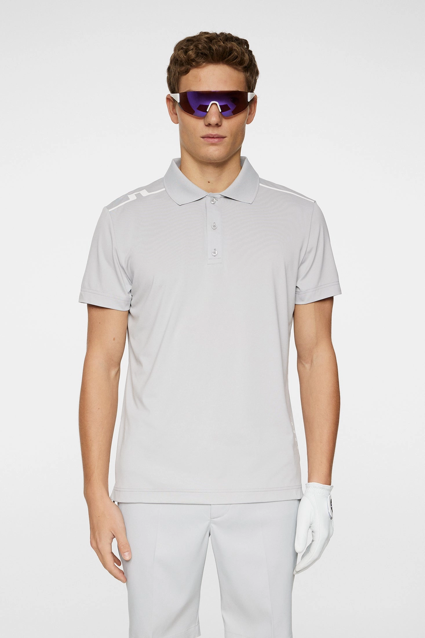 J.Lindeberg Mens LIONEL Polo - NIGHT OWL J.Lindeberg Men's Apparel