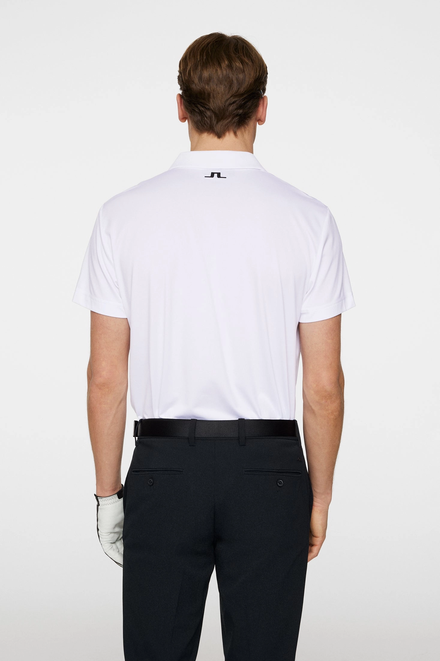 J.Lindeberg Mens LIONEL Polo - WHITE J.Lindeberg Men's Apparel