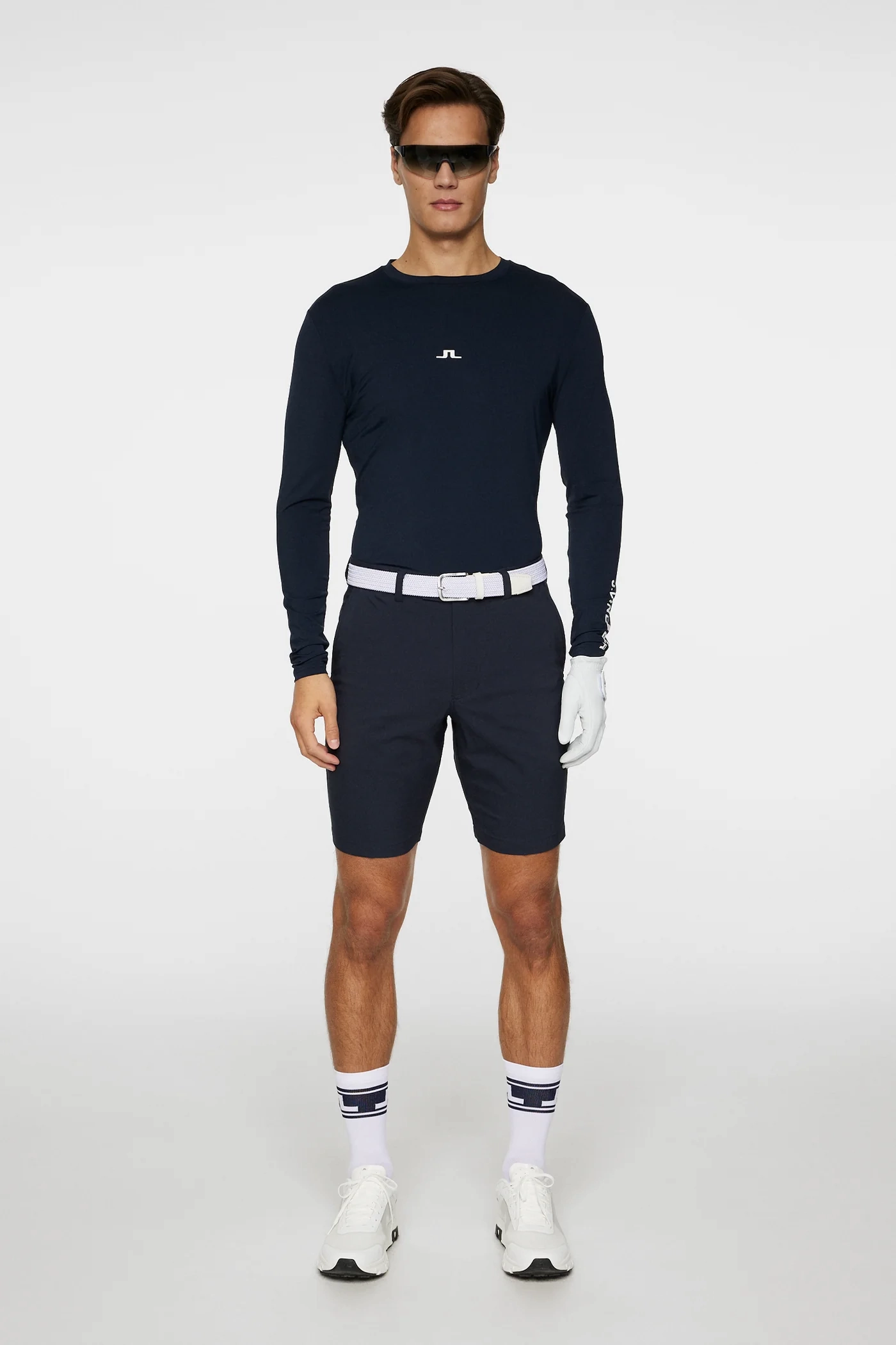 J.Lindeberg Mens Mitch Golf Shorts - JL NAVY J.Lindeberg Men's Apparel