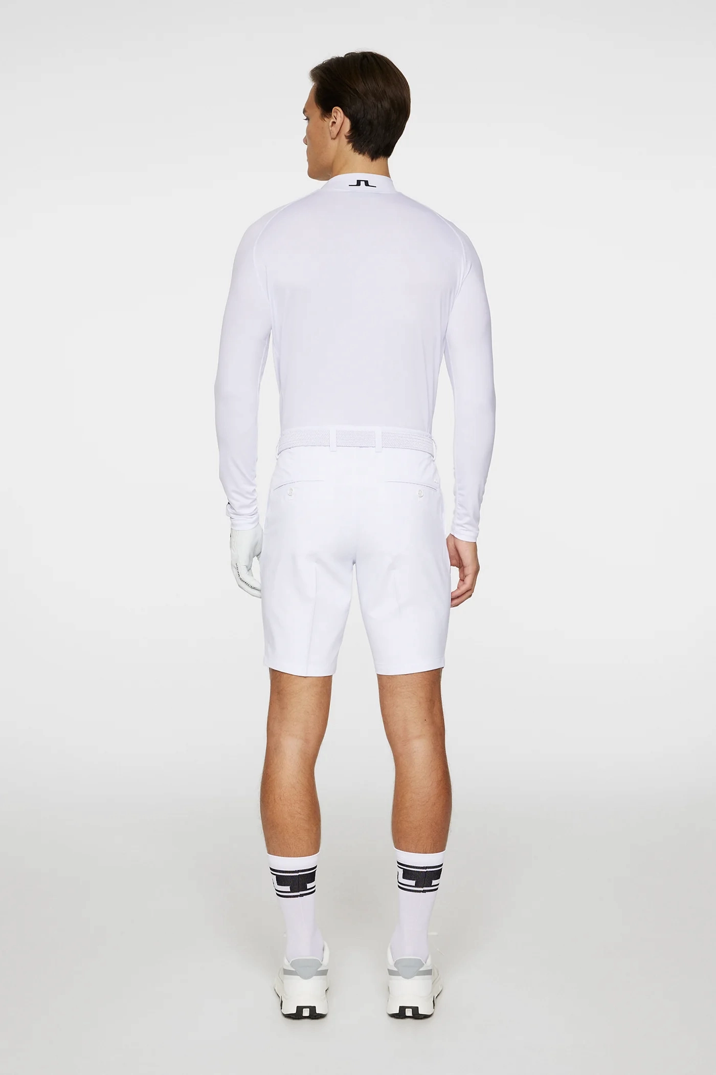 J.Lindeberg Mens Mitch Golf Shorts - WHITE J.Lindeberg Men's Apparel