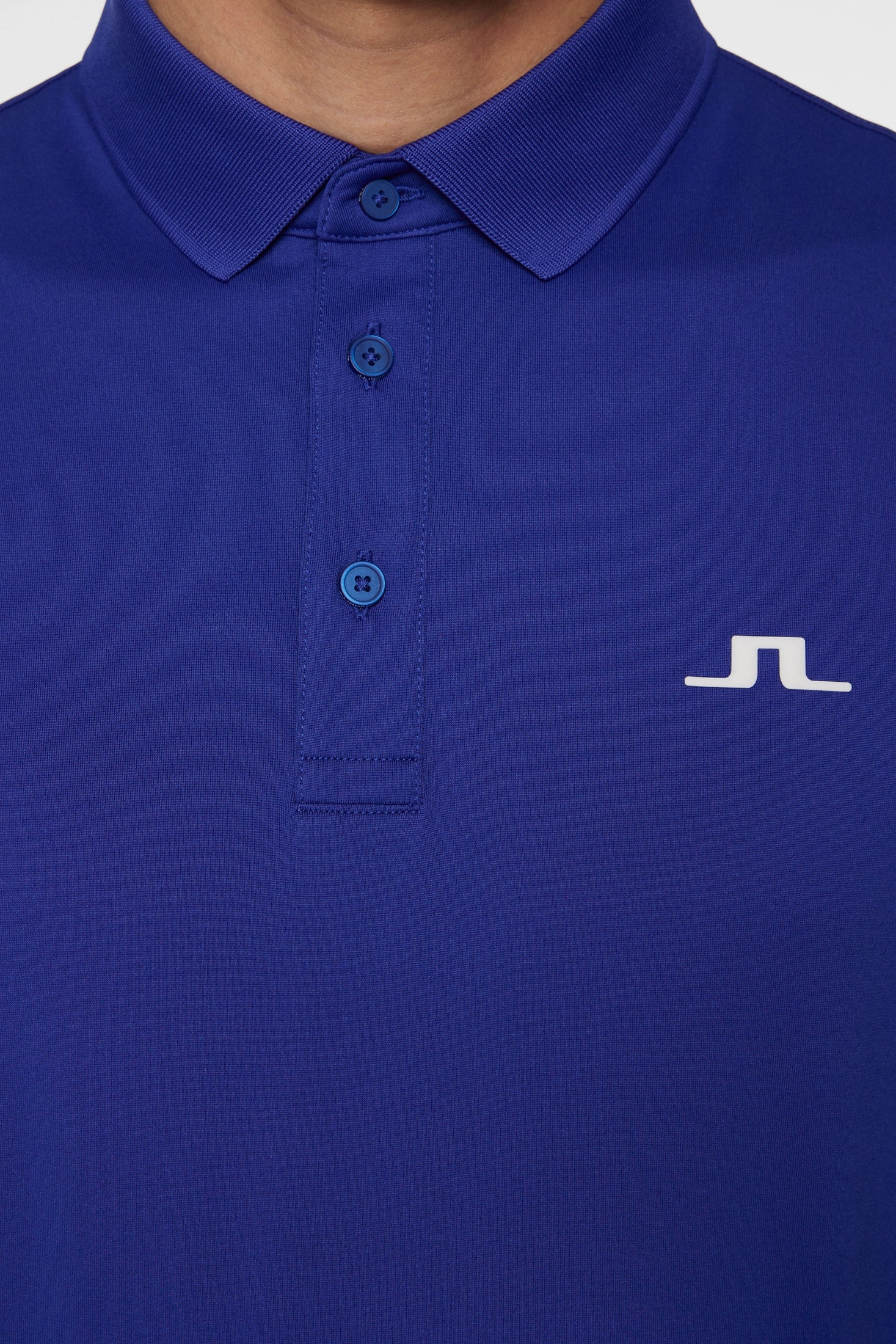 J.Lindeberg Mens Reg Fit BRIDGE Polo - CLEMATIS BLUE J.Lindeberg Men's Apparel