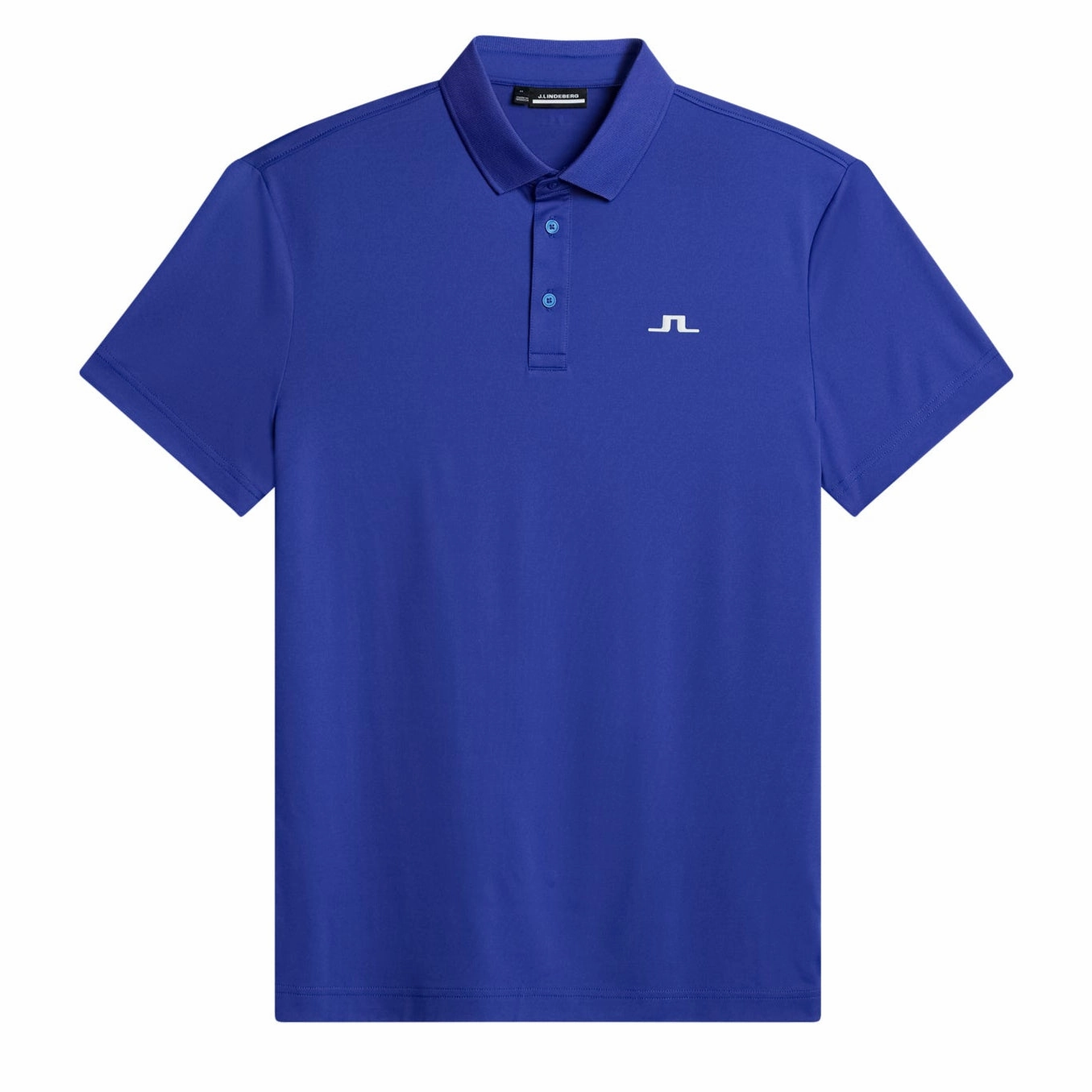 J.Lindeberg Mens Reg Fit BRIDGE Polo - CLEMATIS BLUE J.Lindeberg men's golf clothing