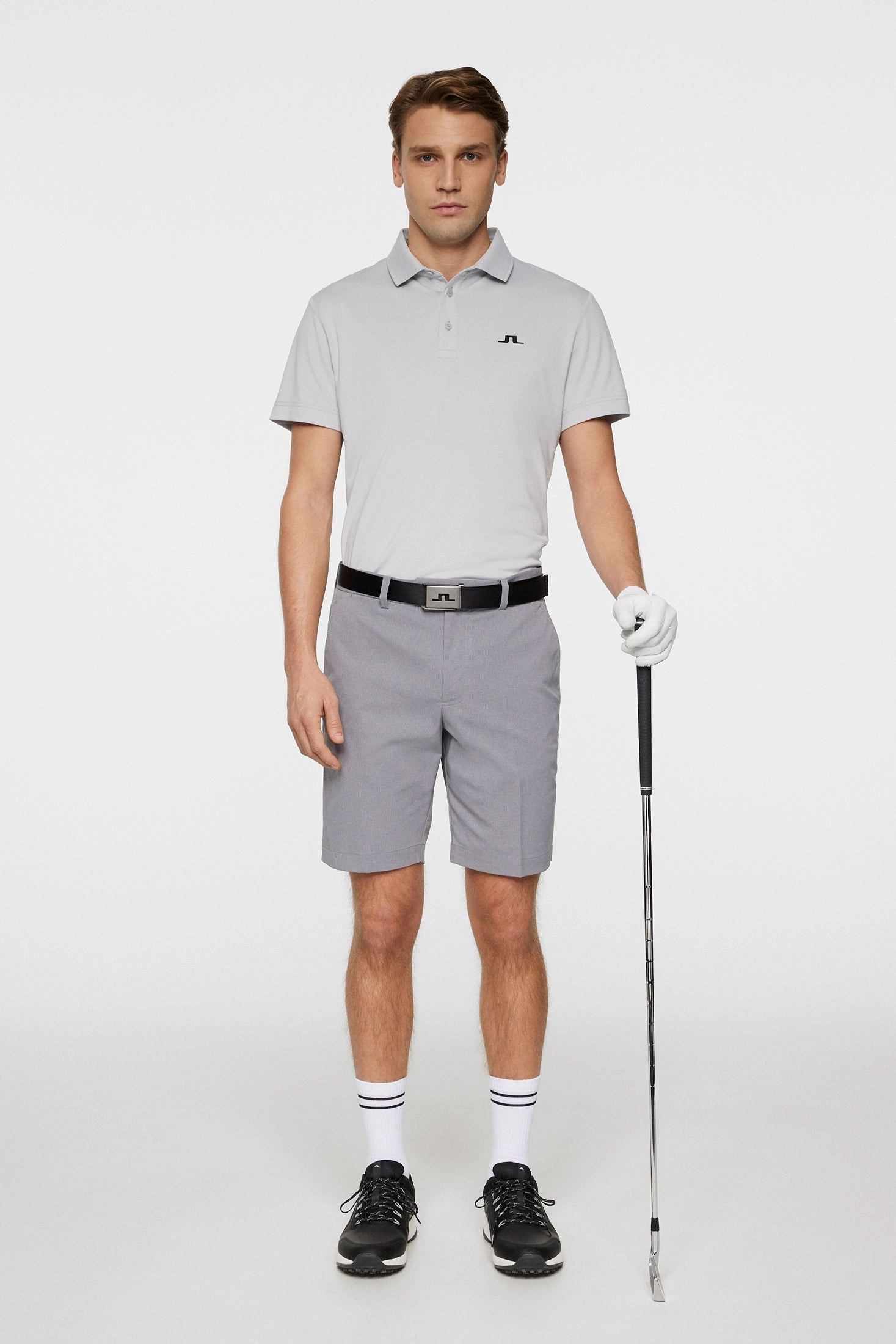 J.Lindeberg Mens Reg Fit BRIDGE Polo - HIGH RISE J.Lindeberg Men's Apparel