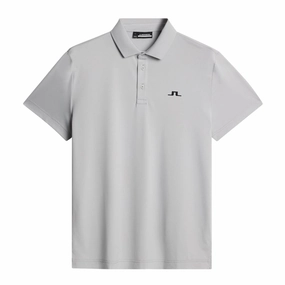 J.Lindeberg Mens Reg Fit BRIDGE Polo - HIGH RISE J.Lindeberg men's golf clothing