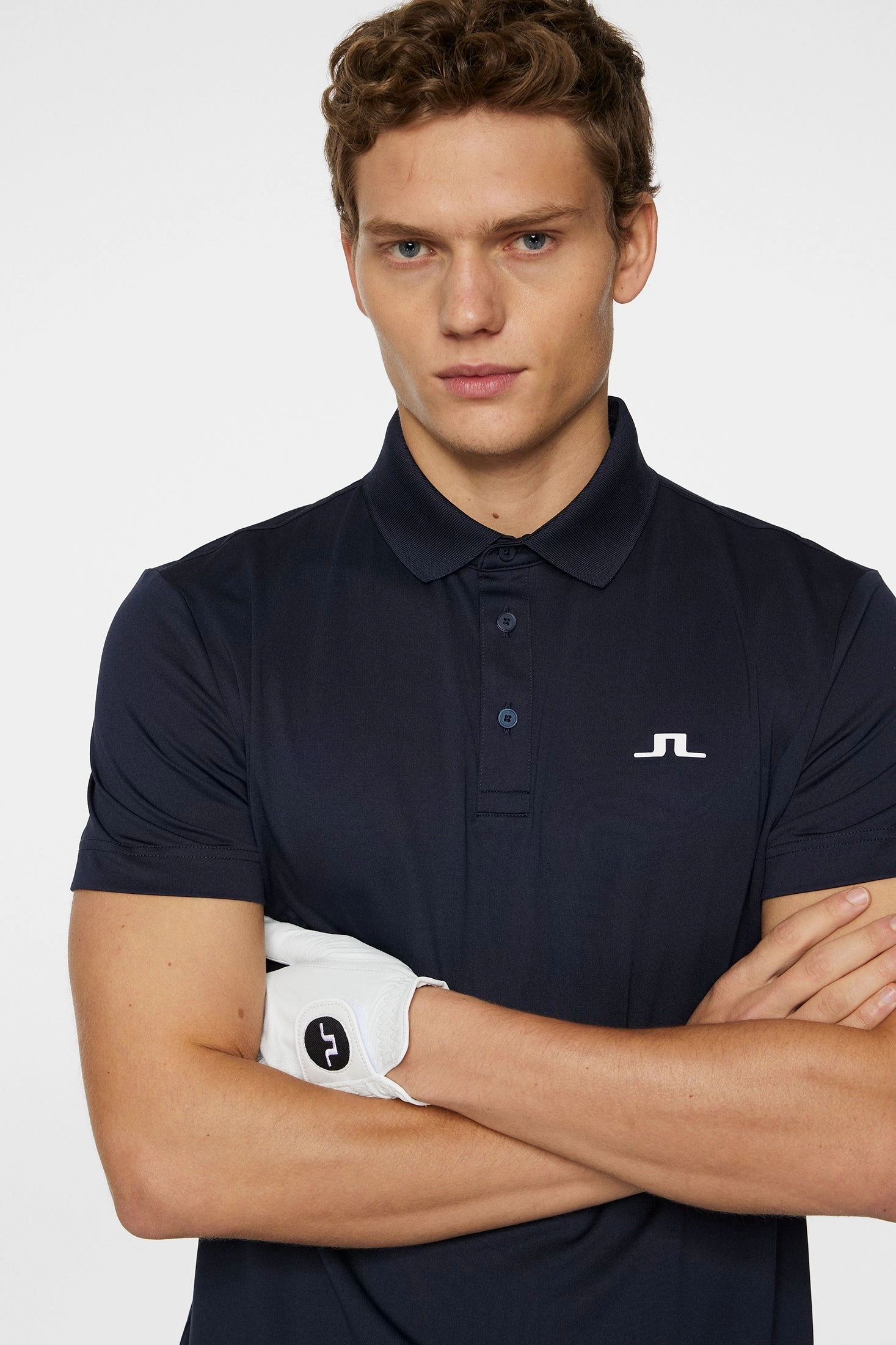 J.Lindeberg Mens Reg Fit BRIDGE Polo - JL NAVY J.Lindeberg Men's Apparel