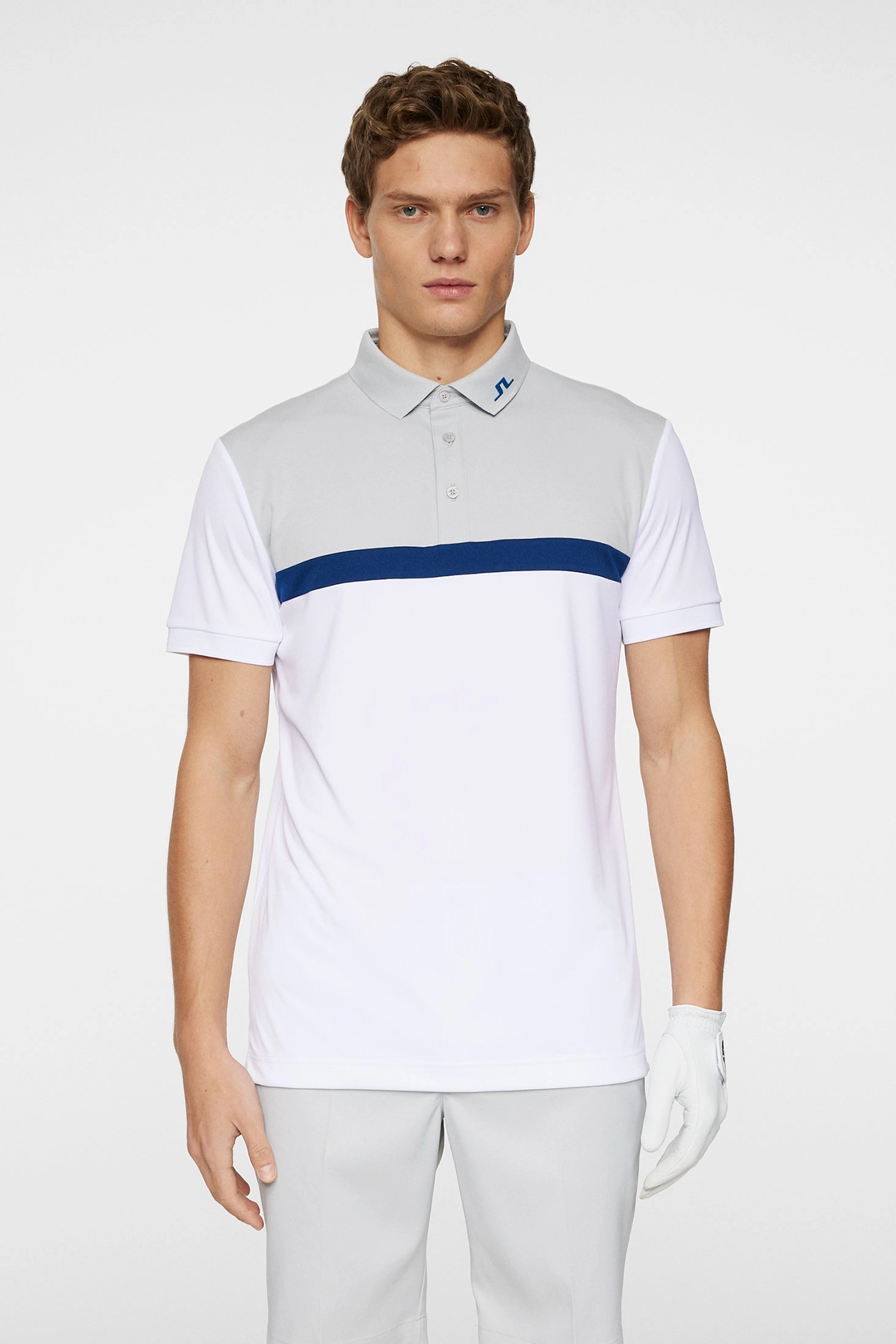 J.Lindeberg Mens Reg Fit JEFF Polo - HIGH RISE J.Lindeberg Men's Apparel