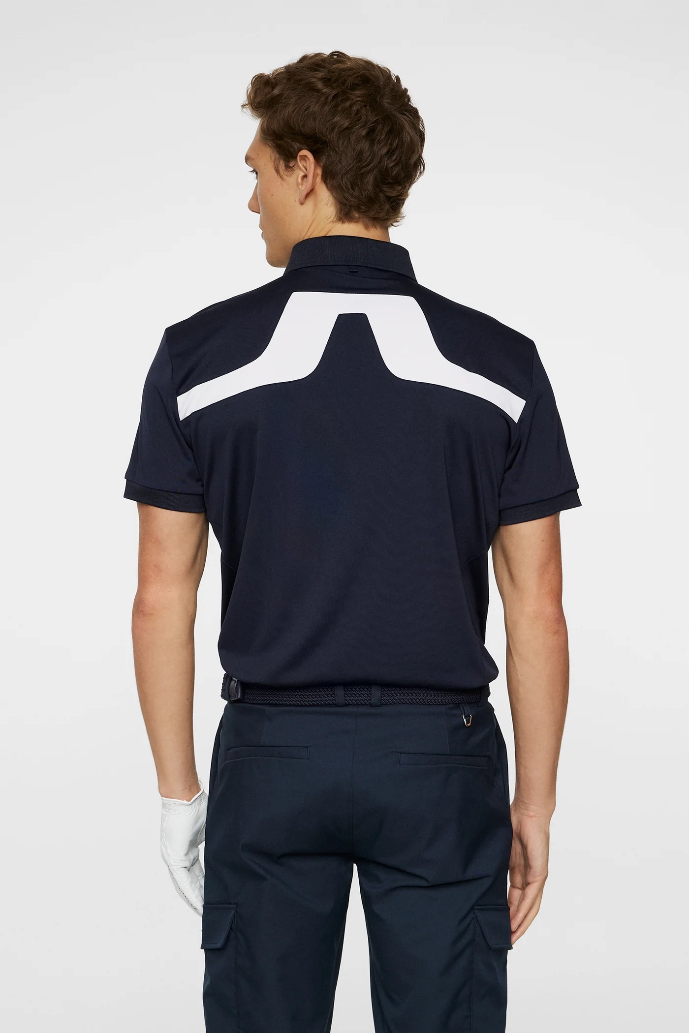 J.Lindeberg Mens Reg Fit KV Polo - JL NAVY J.Lindeberg Men's Apparel