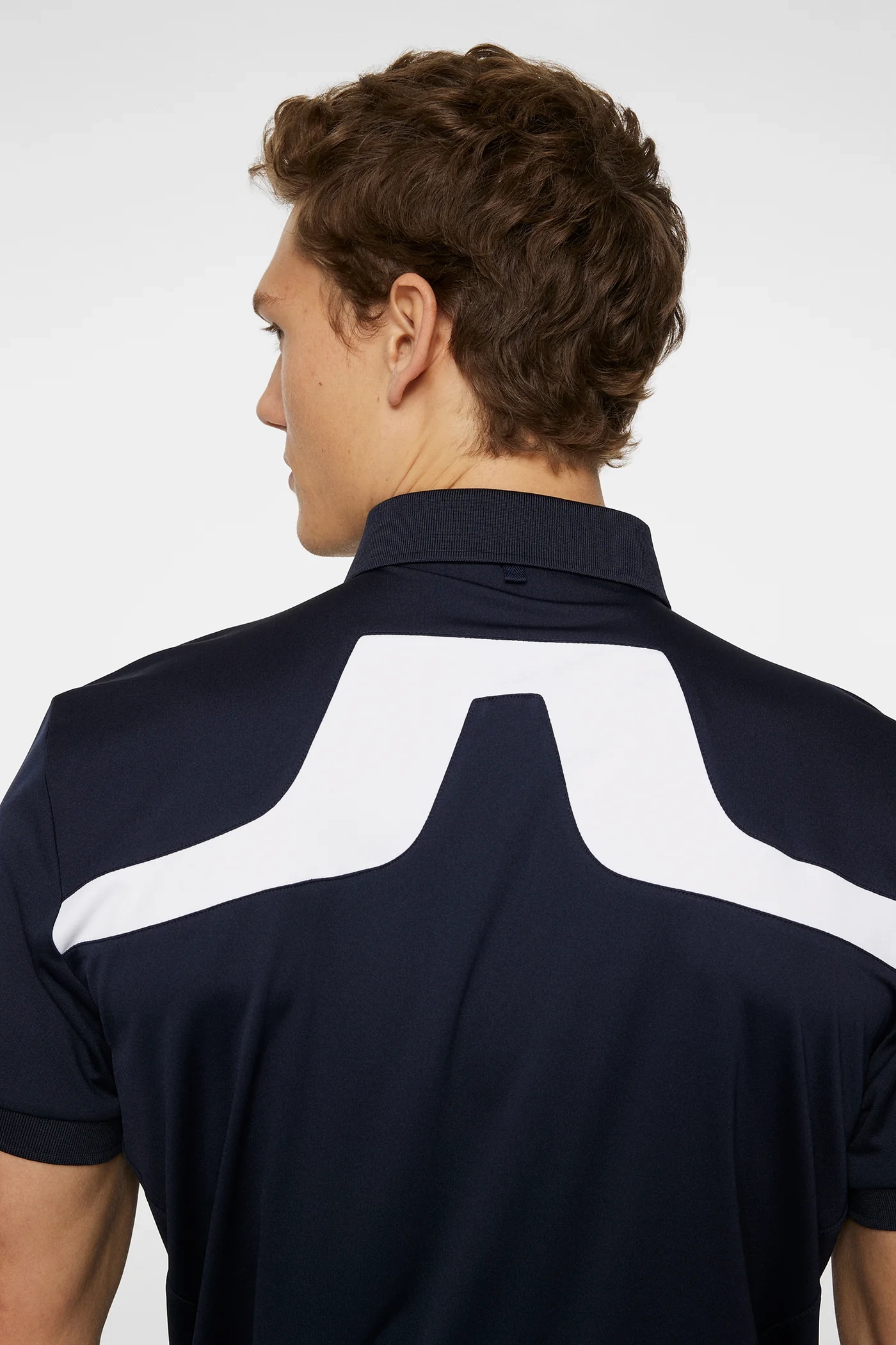 J.Lindeberg Mens Reg Fit KV Polo - JL NAVY J.Lindeberg Men's Apparel
