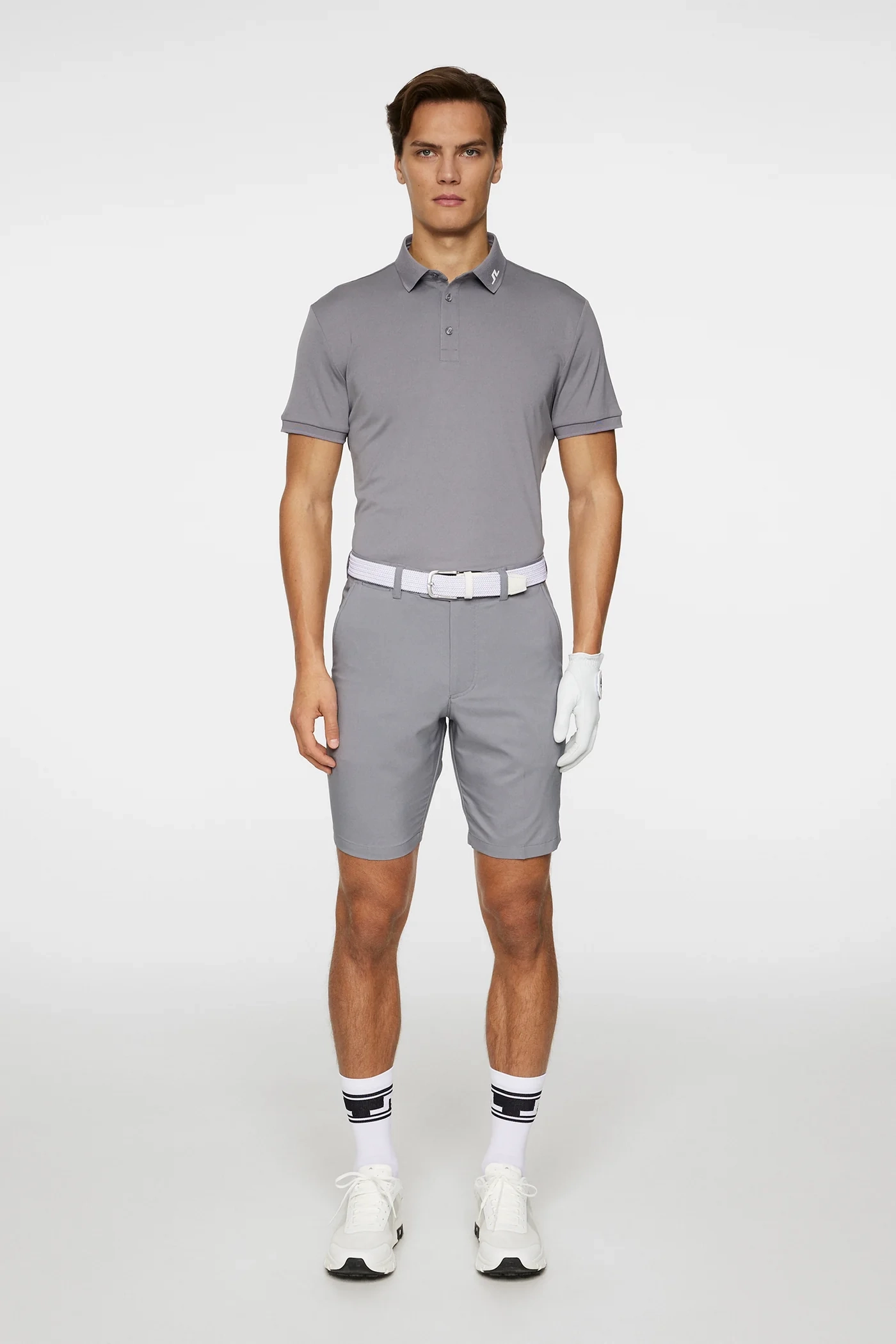 J.Lindeberg Mens Reg Fit KV Polo - NIGHT OWL J.Lindeberg Men's Apparel