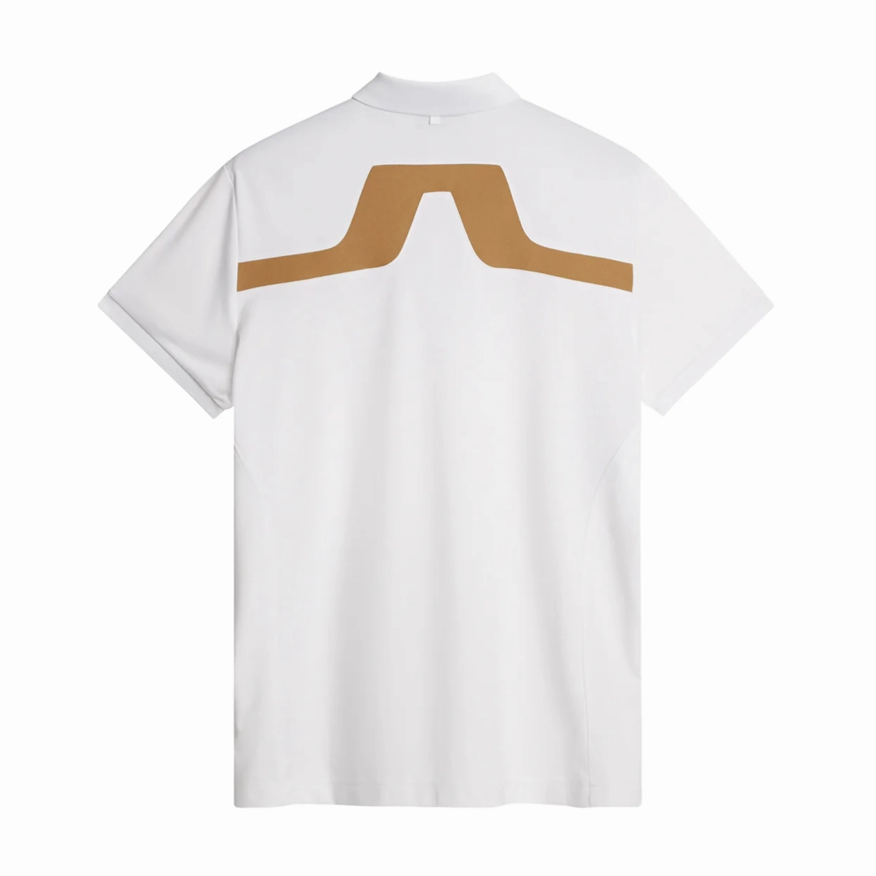 J.Lindeberg Mens Reg Fit KV Polo - WHITE J.Lindeberg men's golf clothing
