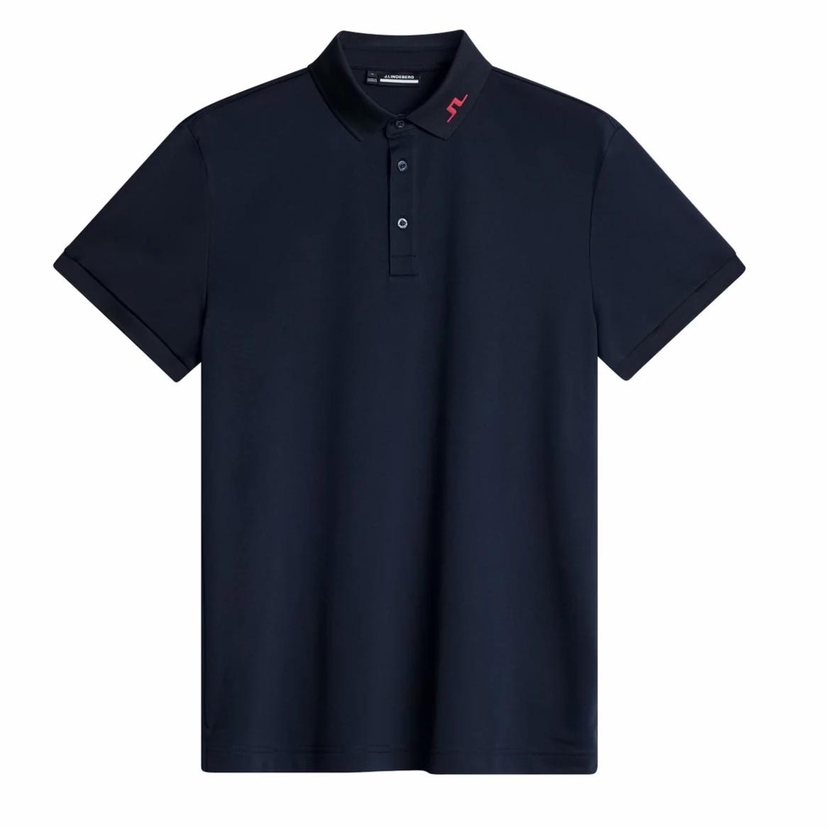 J.Lindeberg Mens Reg Fit KV Print Polo - TOUR GEO NAVY J.Lindeberg Men's Apparel