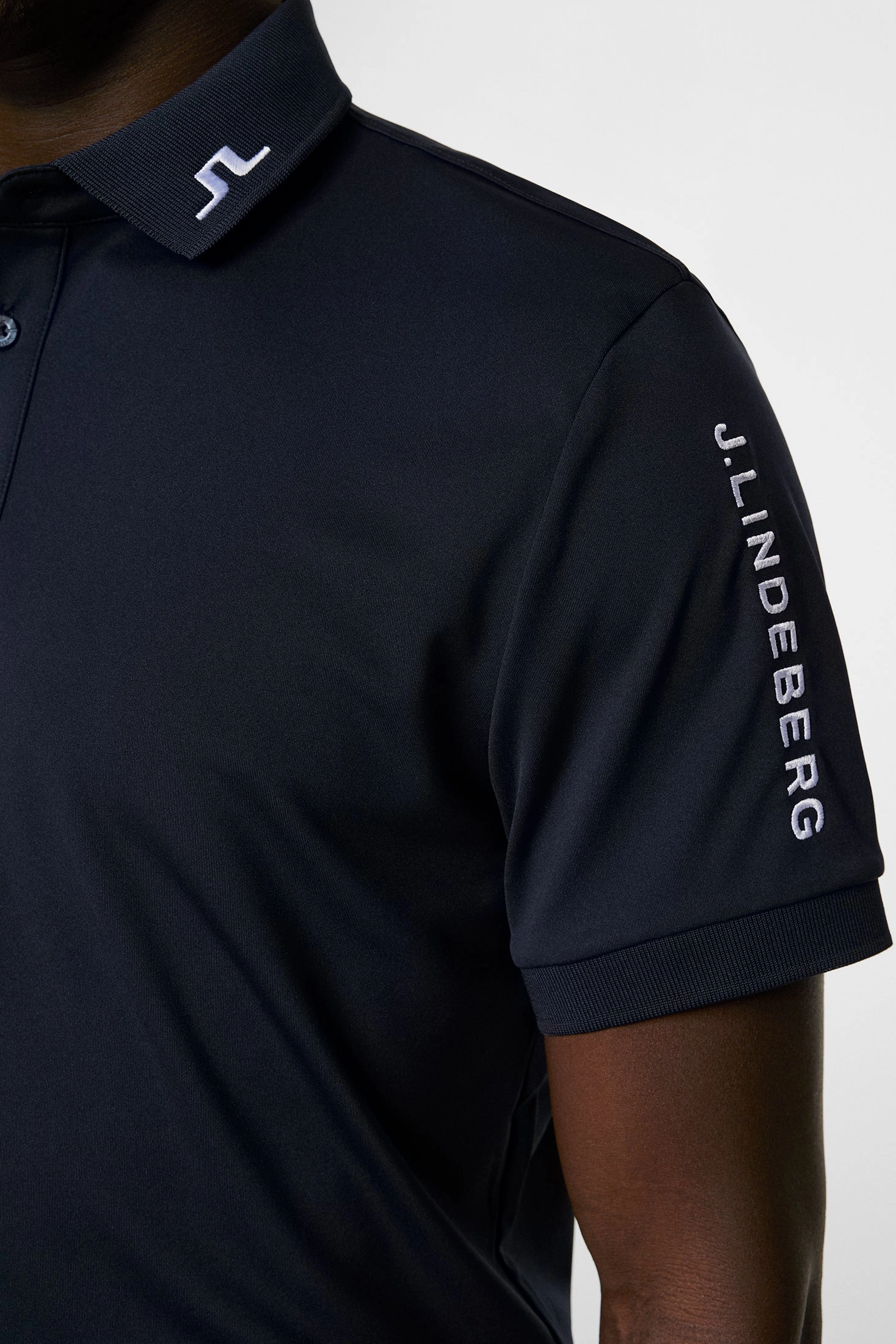 J.Lindeberg Mens Reg Fit TOUR TECH Polo - JL NAVY J.Lindeberg Men's Apparel