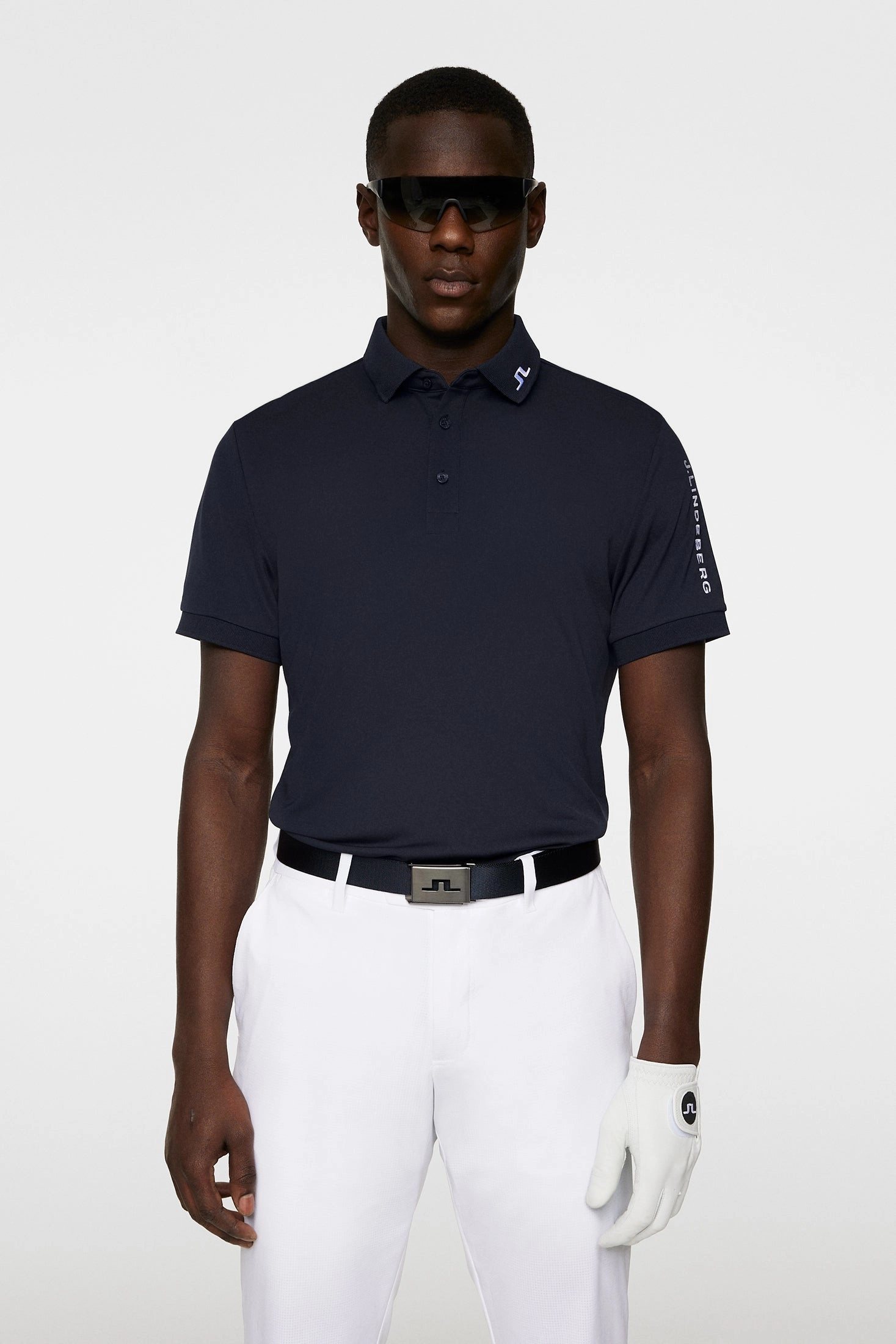 J.Lindeberg Mens Reg Fit TOUR TECH Polo - JL NAVY J.Lindeberg Men's Apparel