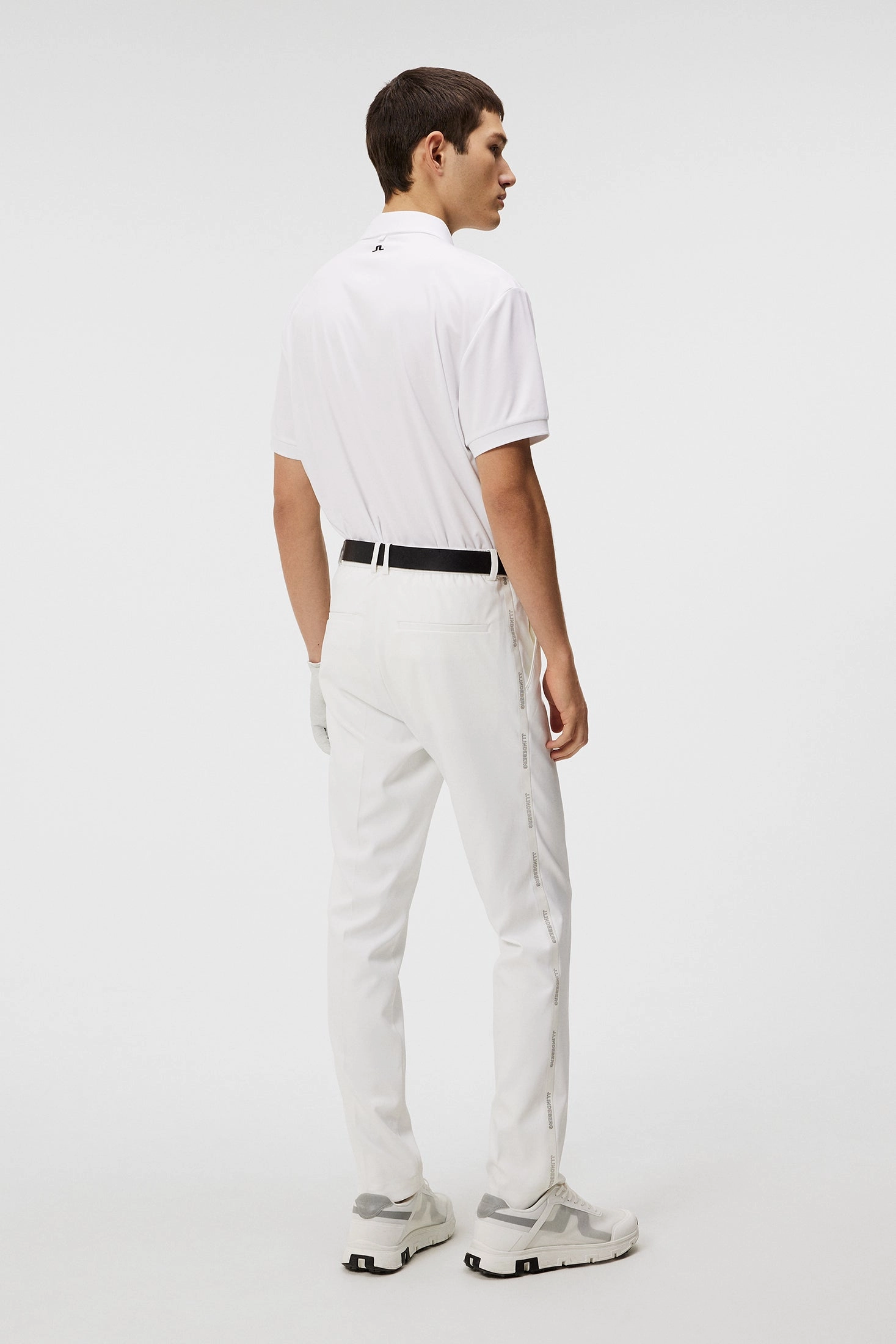 J.Lindeberg Mens Reg Fit TOUR TECH Polo - WHITE J.Lindeberg Men's Apparel